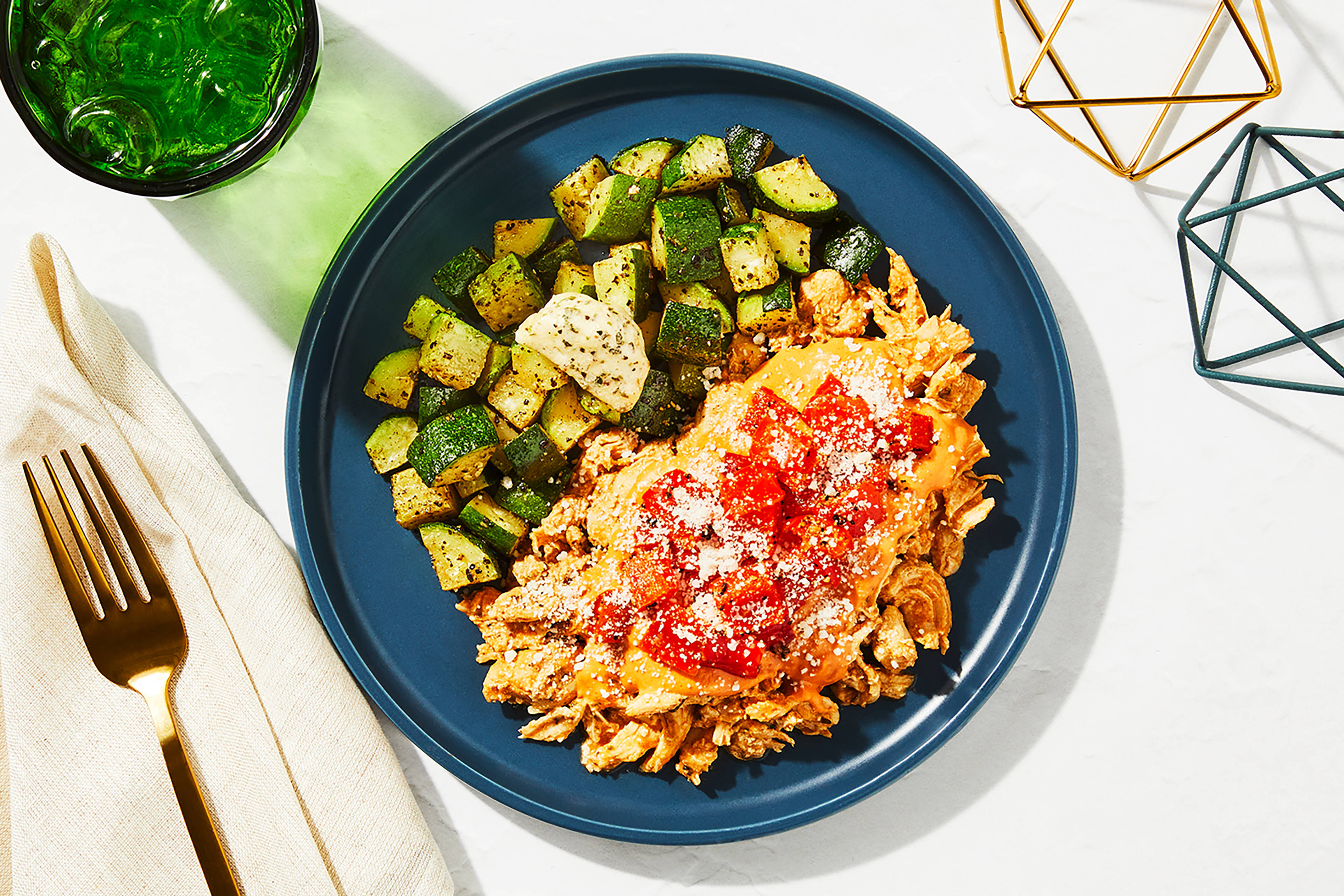 Romano Shredded Chicken