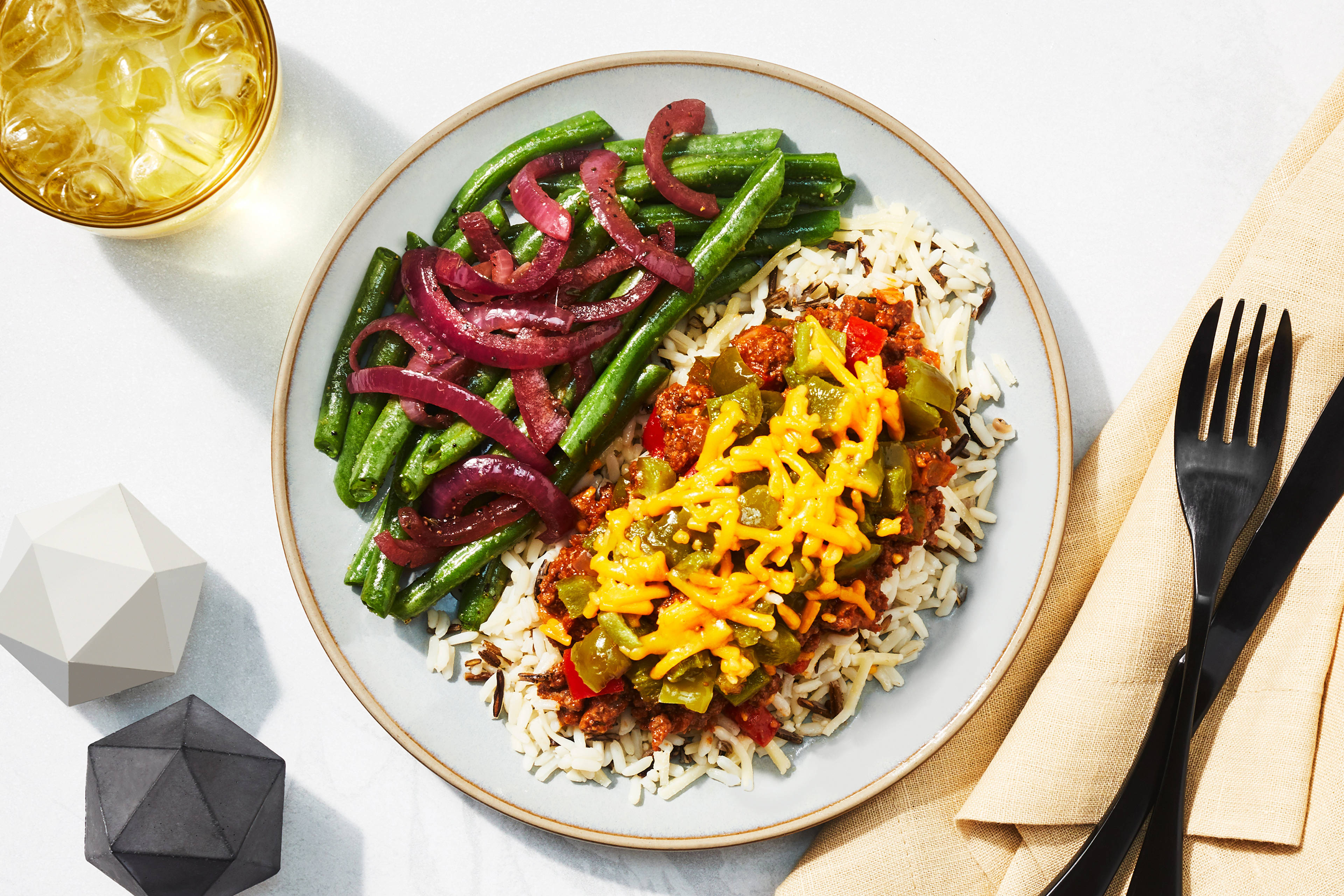 Stuffed Pepper Beef Casserole
