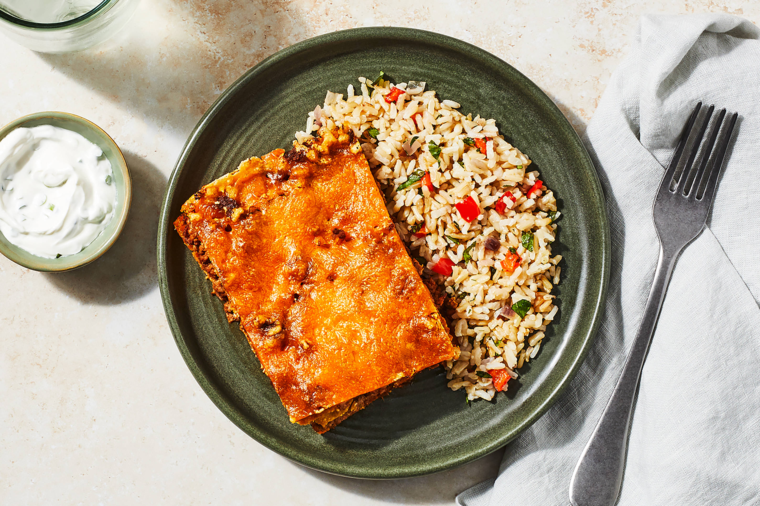 Chorizo Tostada Bake