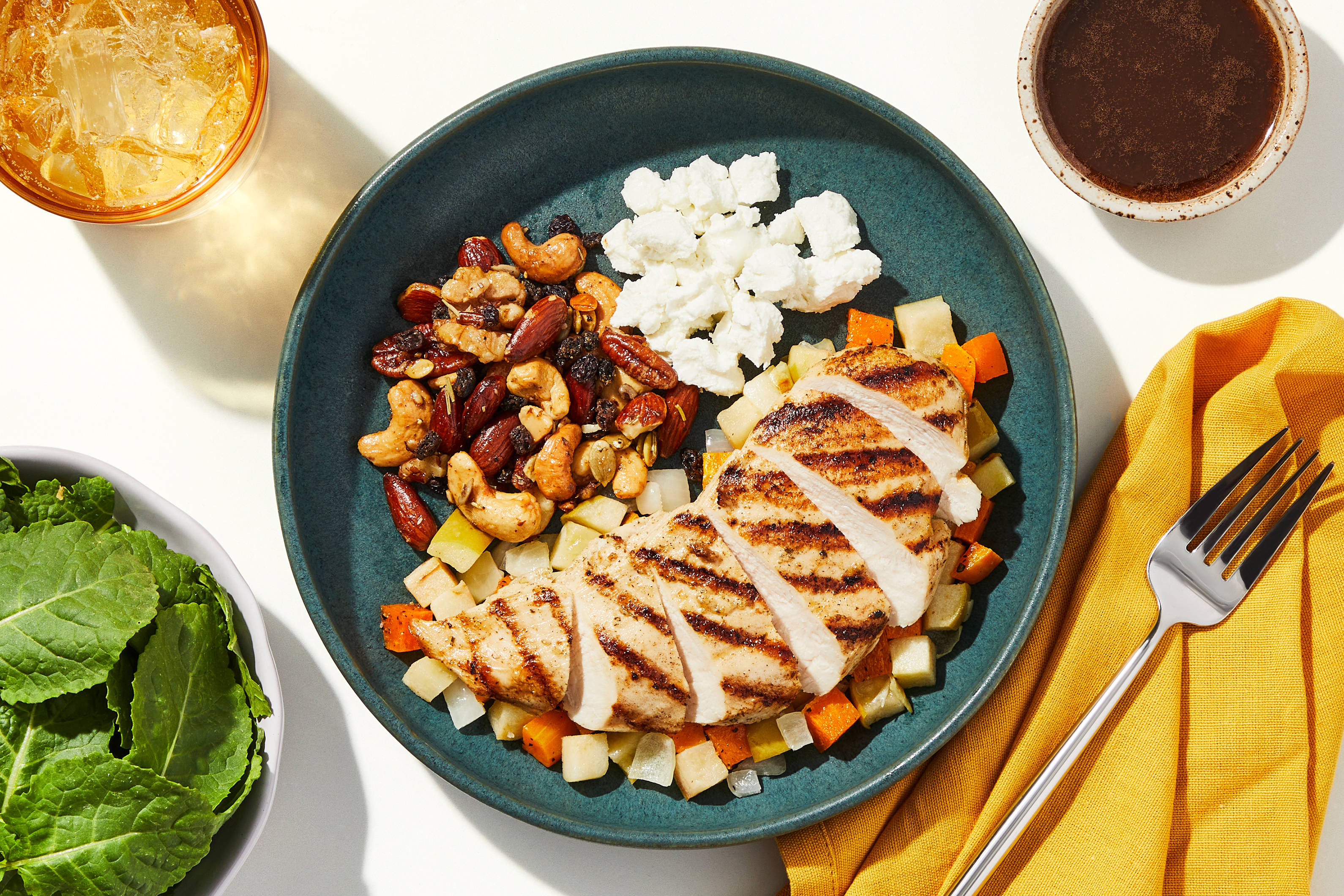 Salad Topper - Goat Cheese, Butternut & Grilled Chicken 