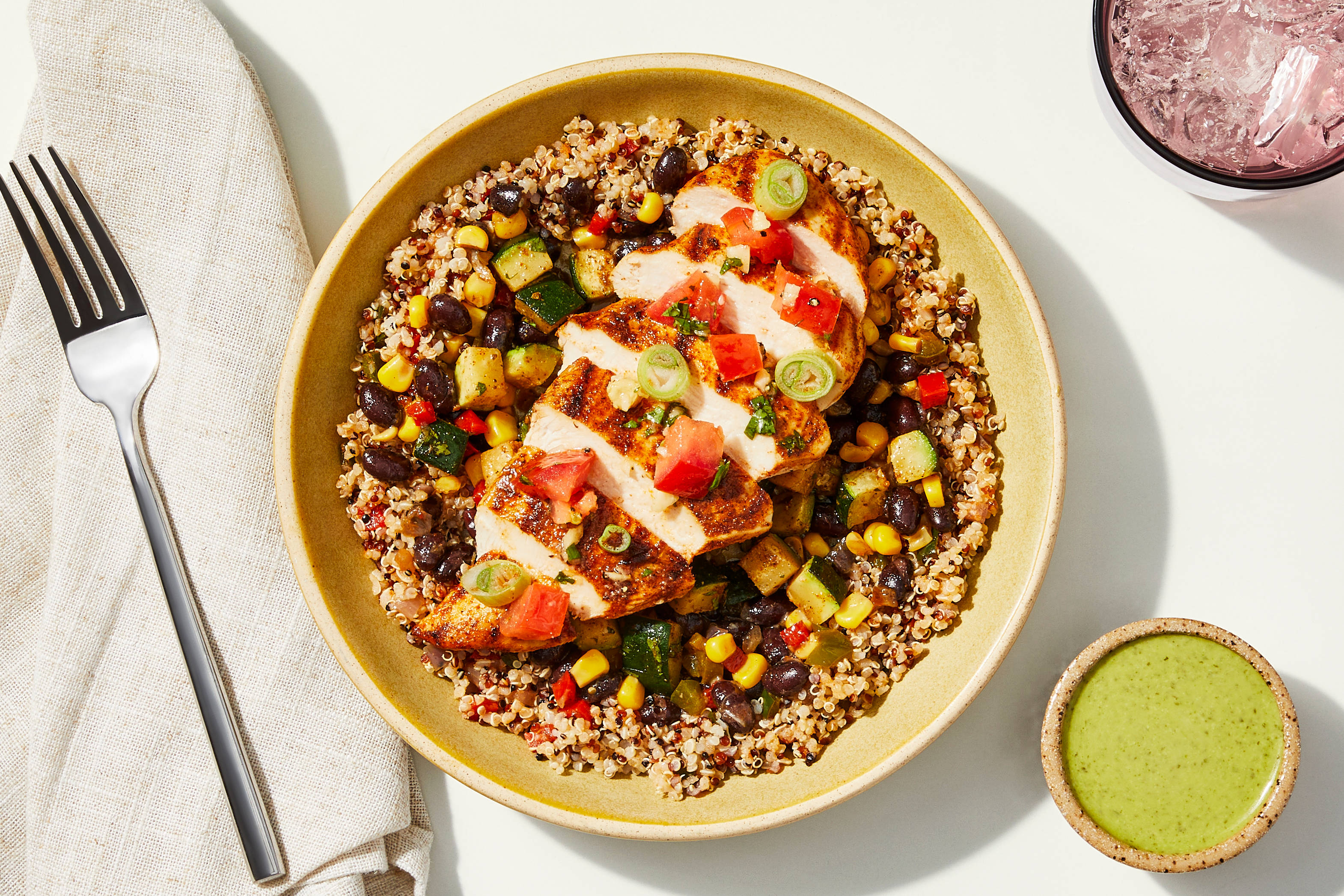 Grain Bowl - Tex-Mex Grilled Chicken