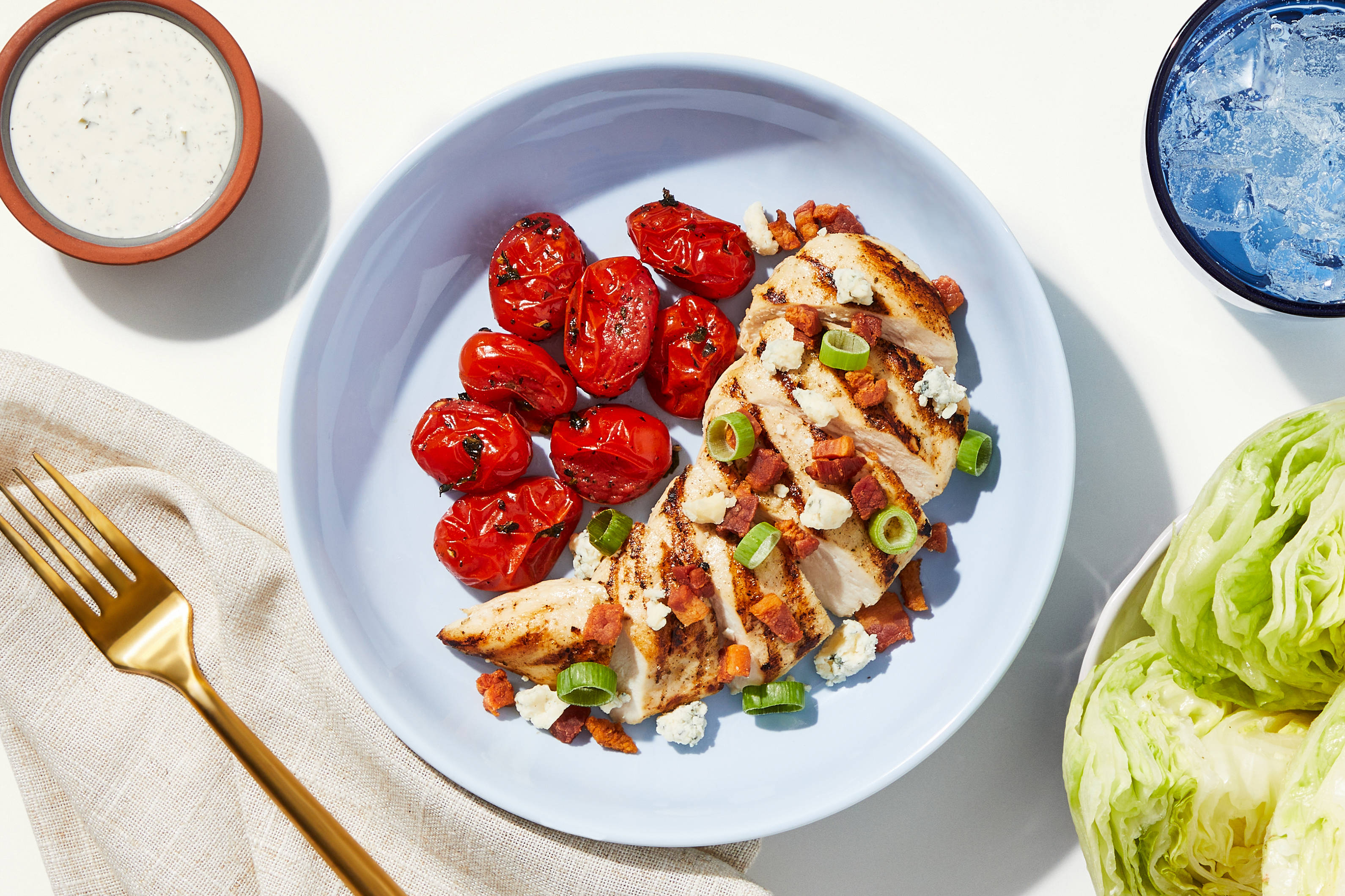 Salad Topper - Grilled Chicken "Wedge"