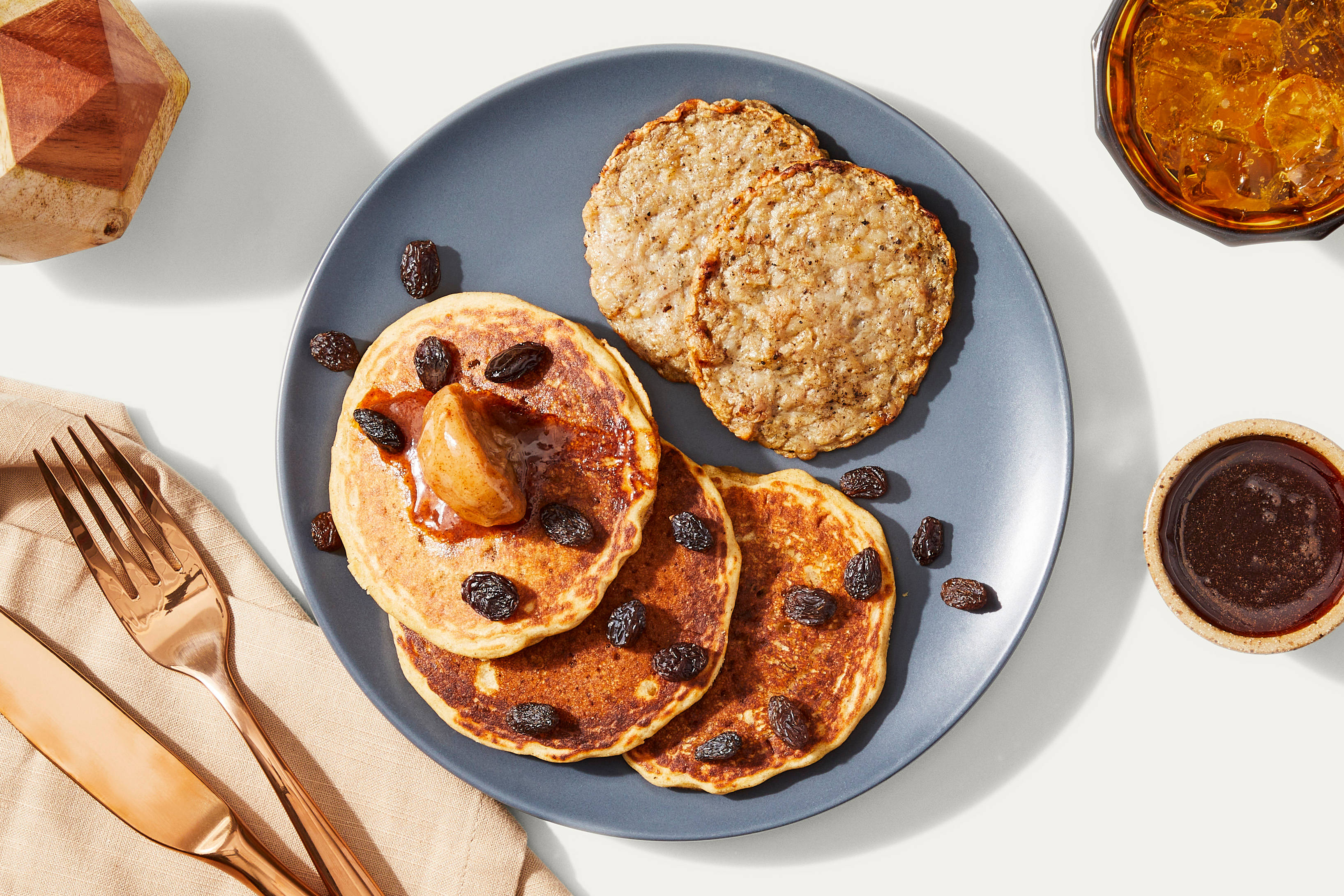 Cinnamon Raisin Pancakes