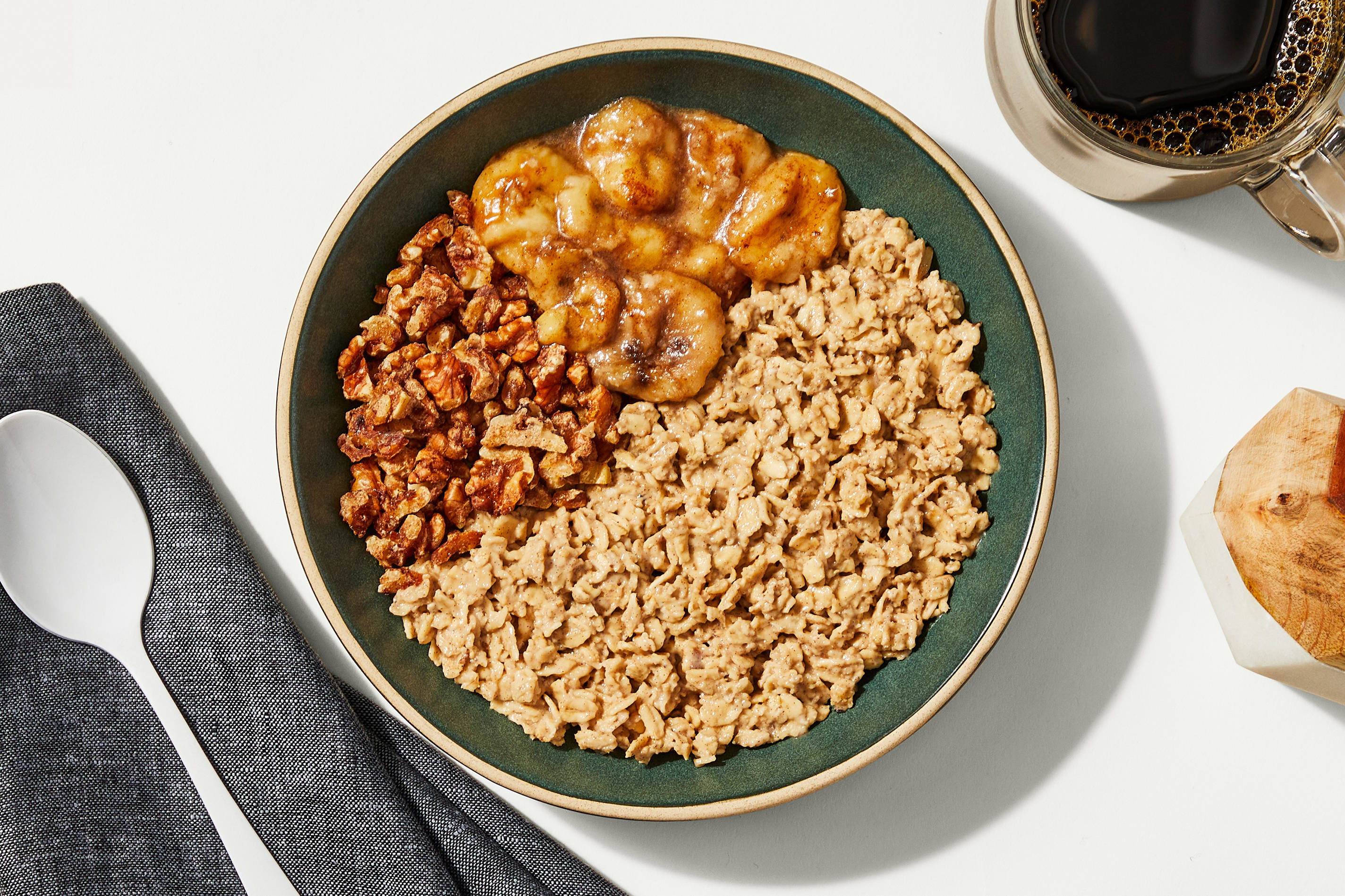 Banana Walnut Overnight Oats