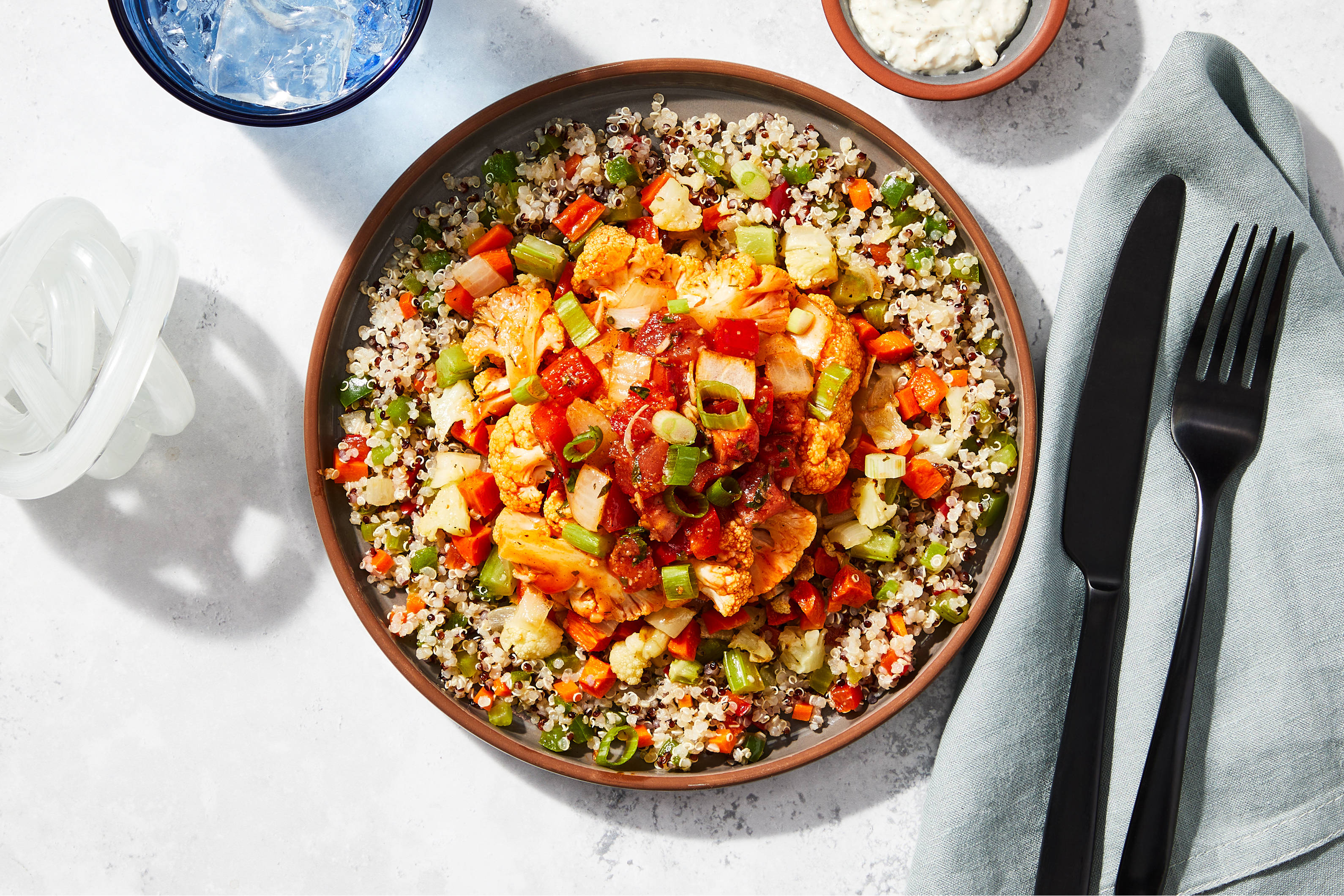 Grain Bowl - Buffalo Cauliflower