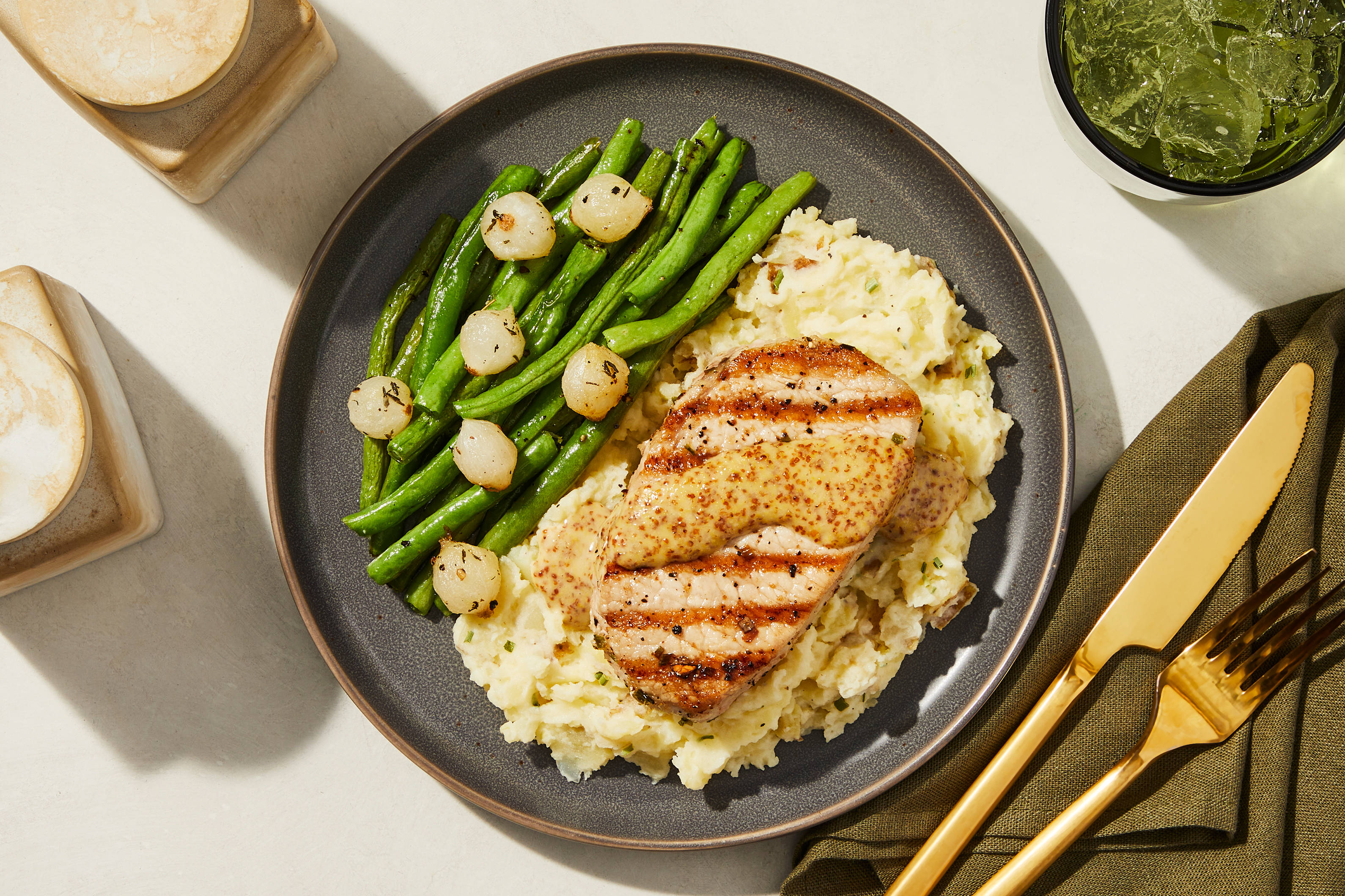 Honey-Mustard Pork Chop