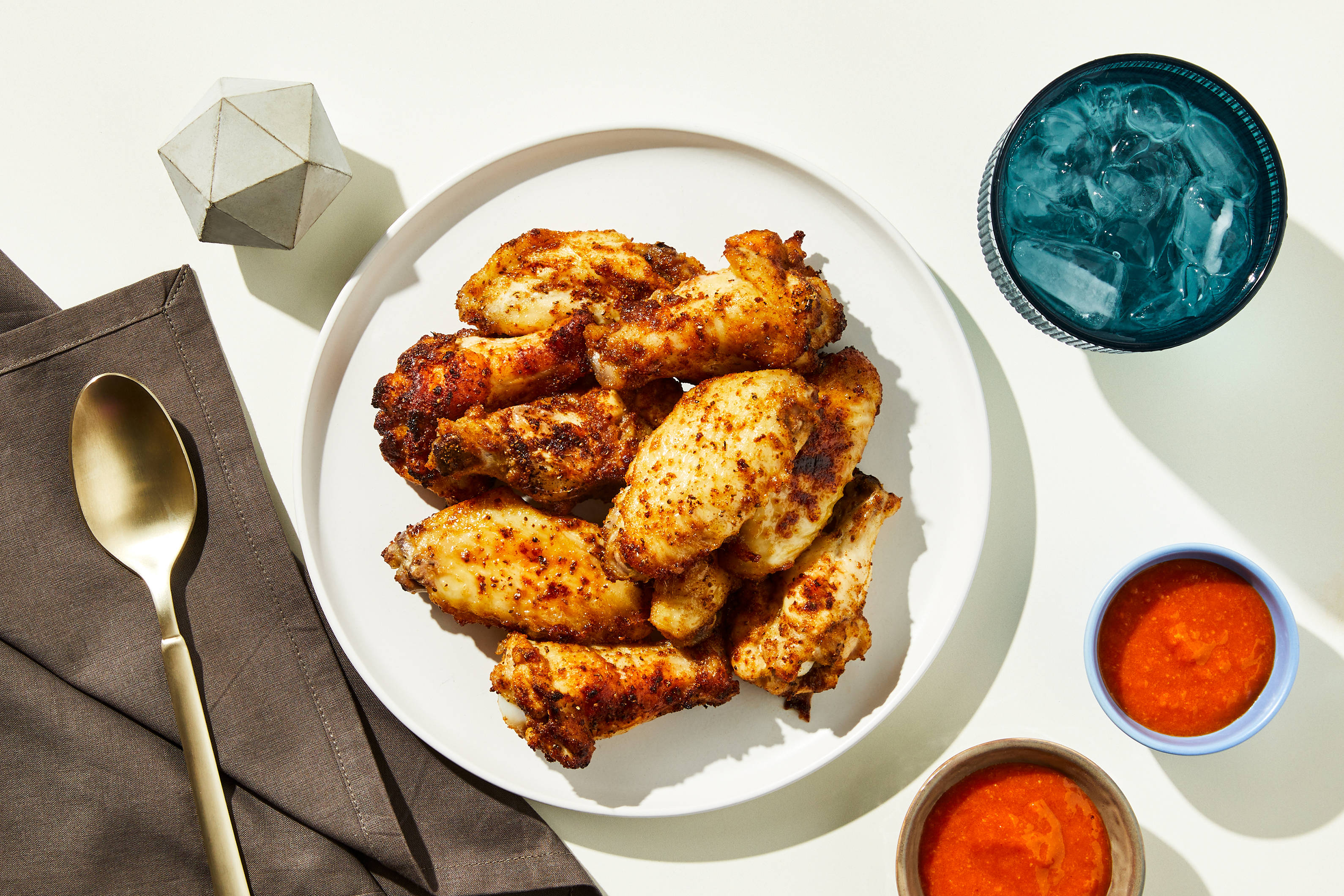 Garlic Buffalo Chicken Wings