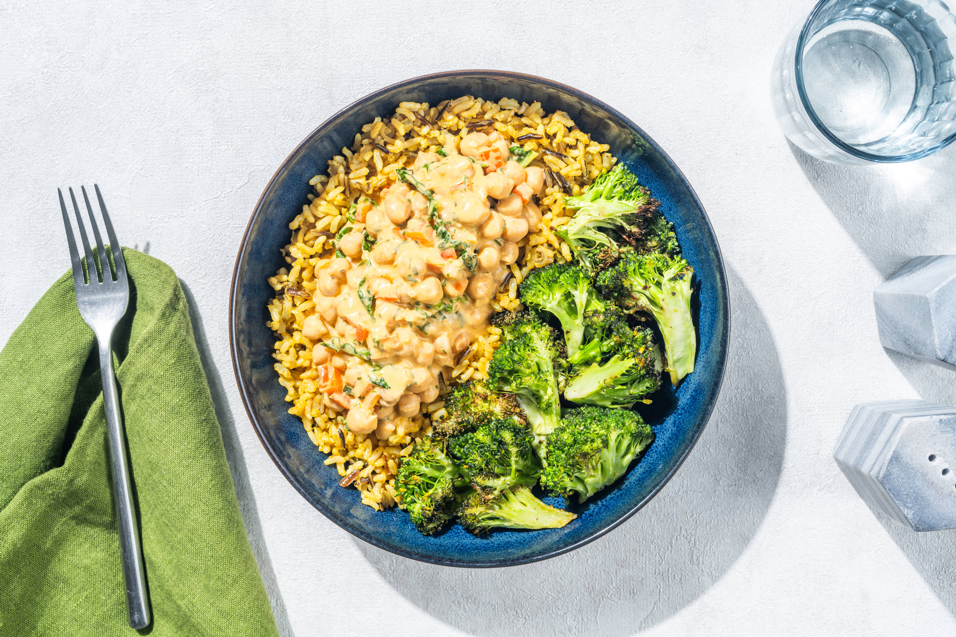 Kikkererwtencurry met kokosmelk