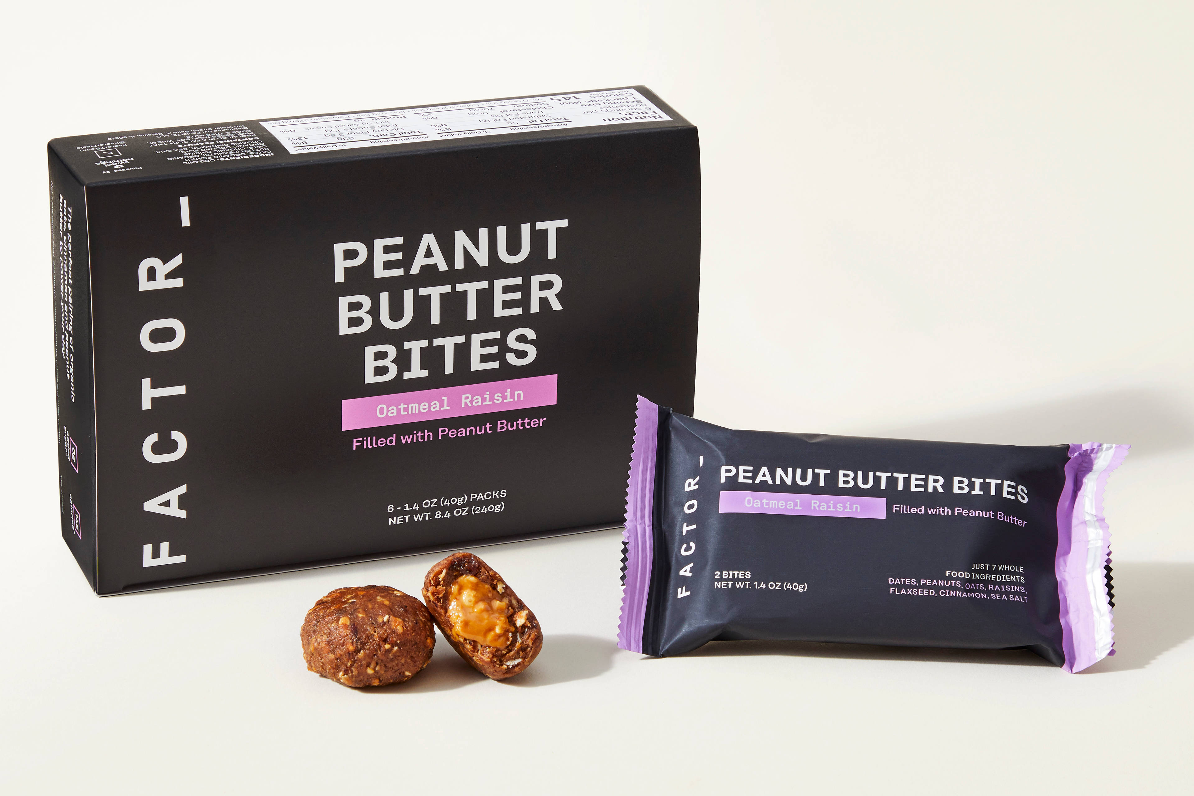 Peanut Butter Bites - Oatmeal Raisin -- PRICE TEST