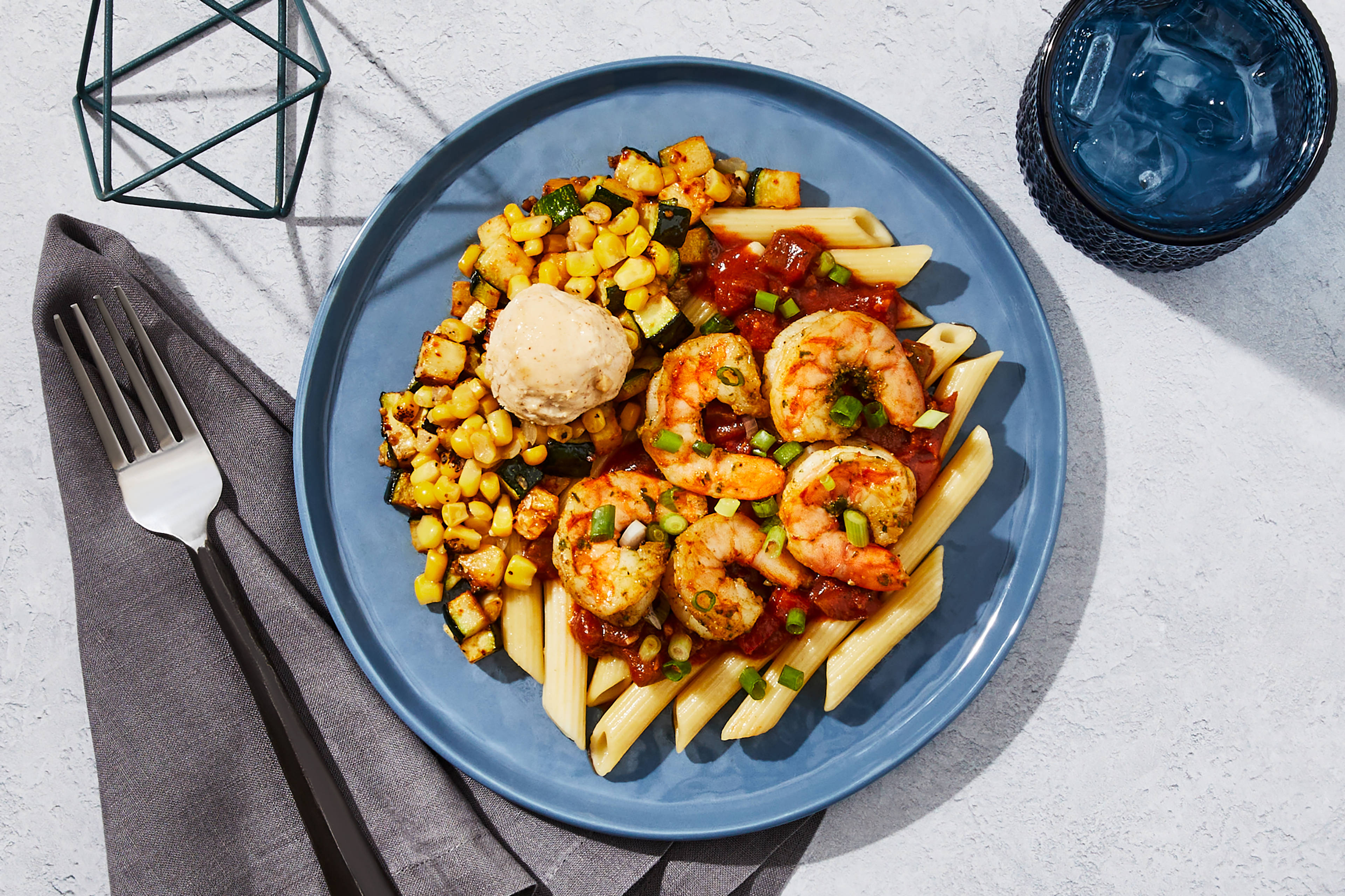 Smoky Shrimp & Tomato Penne