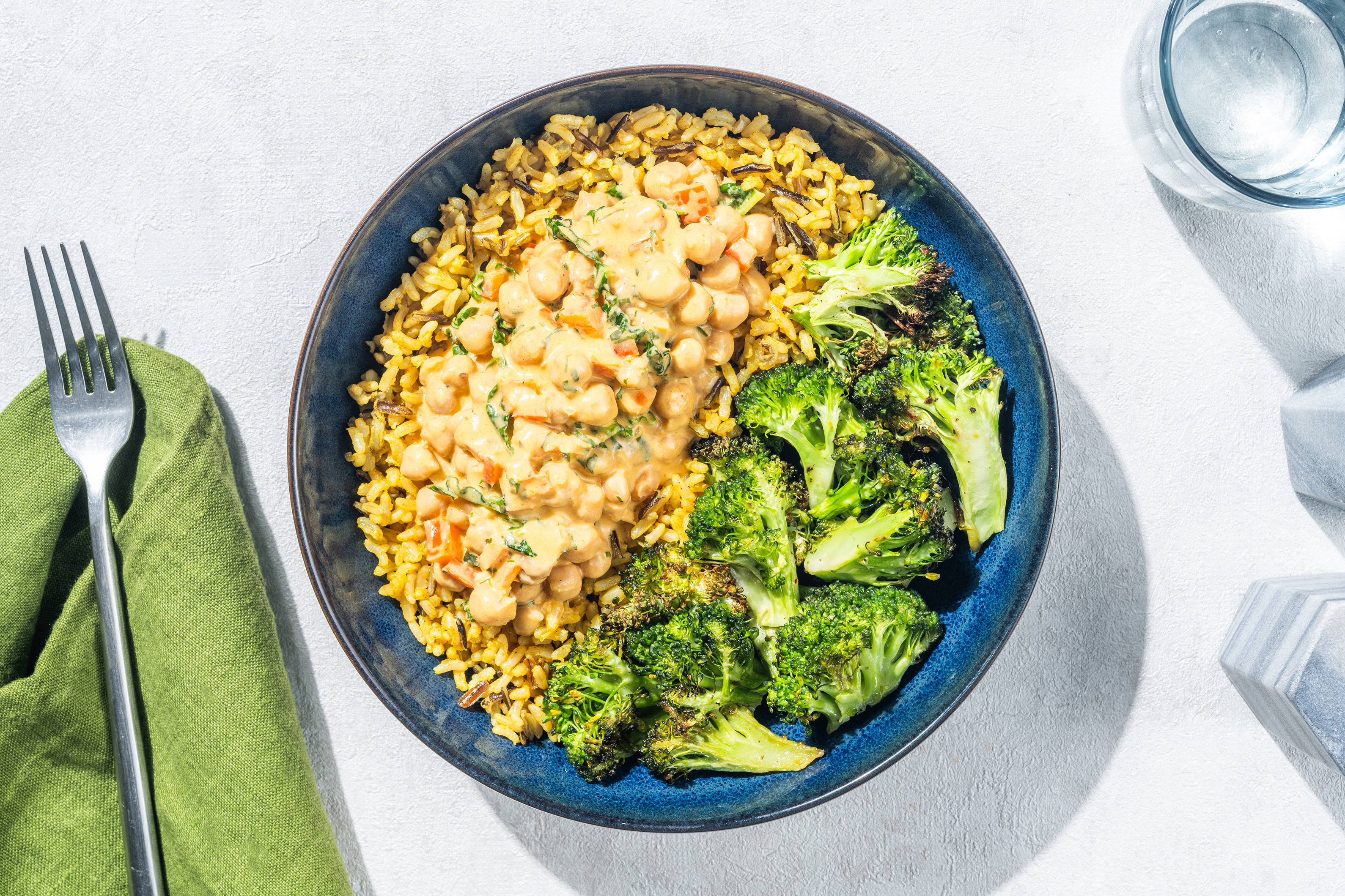 Kikkererwtencurry met kokosmelk