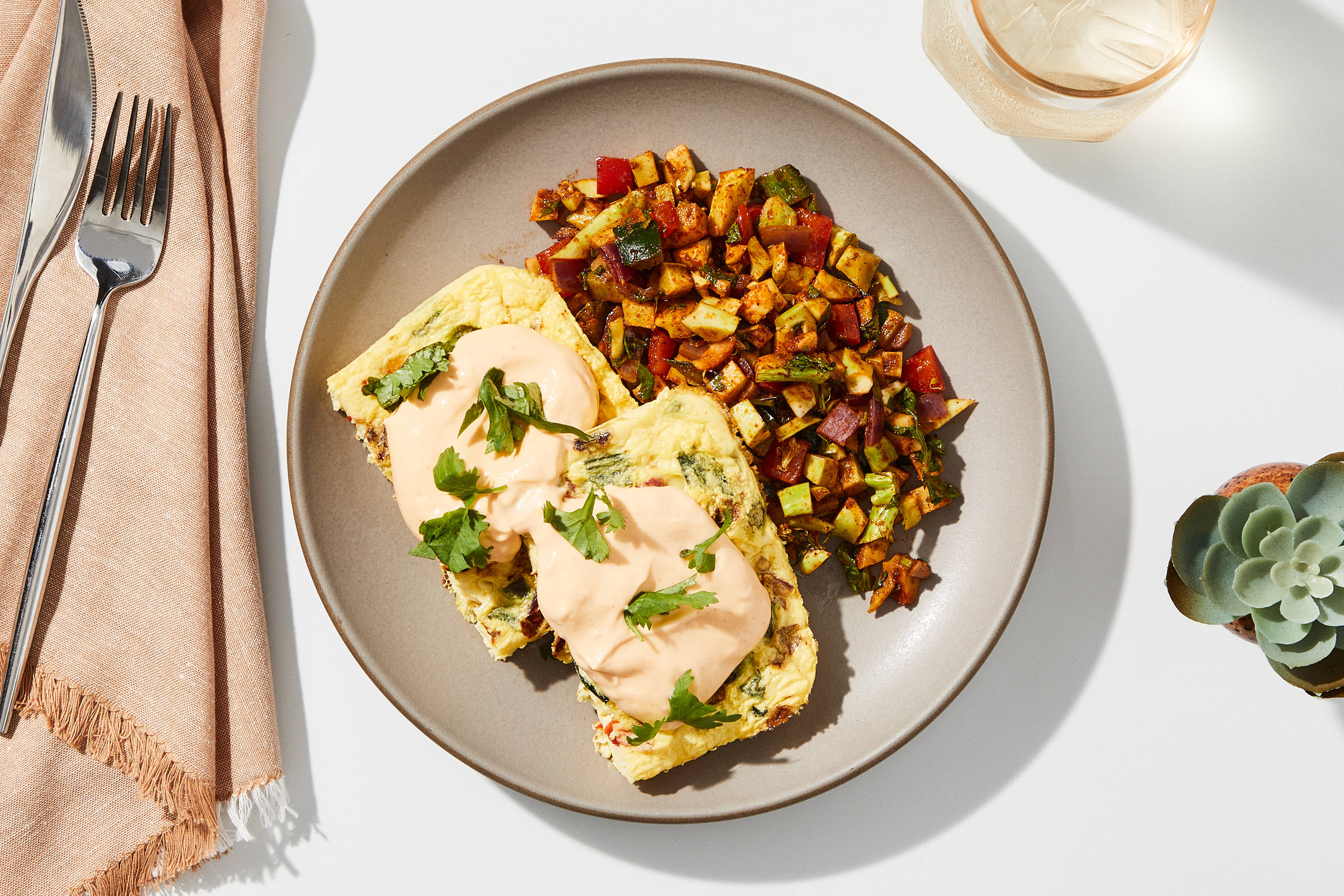 Chipotle Queso Frittata