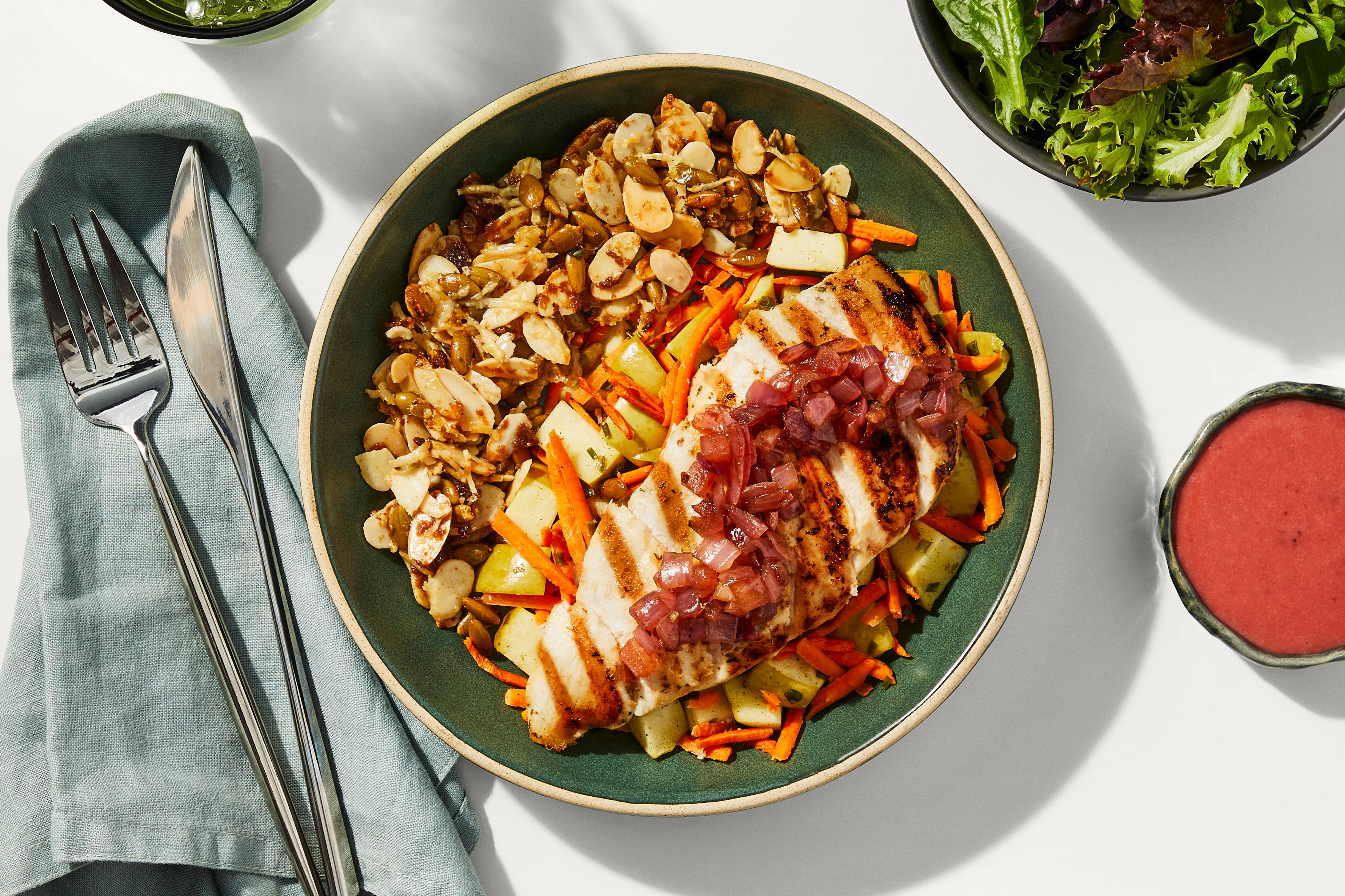 Salad Topper - Grilled Chicken & Strawberry Vinaigrette