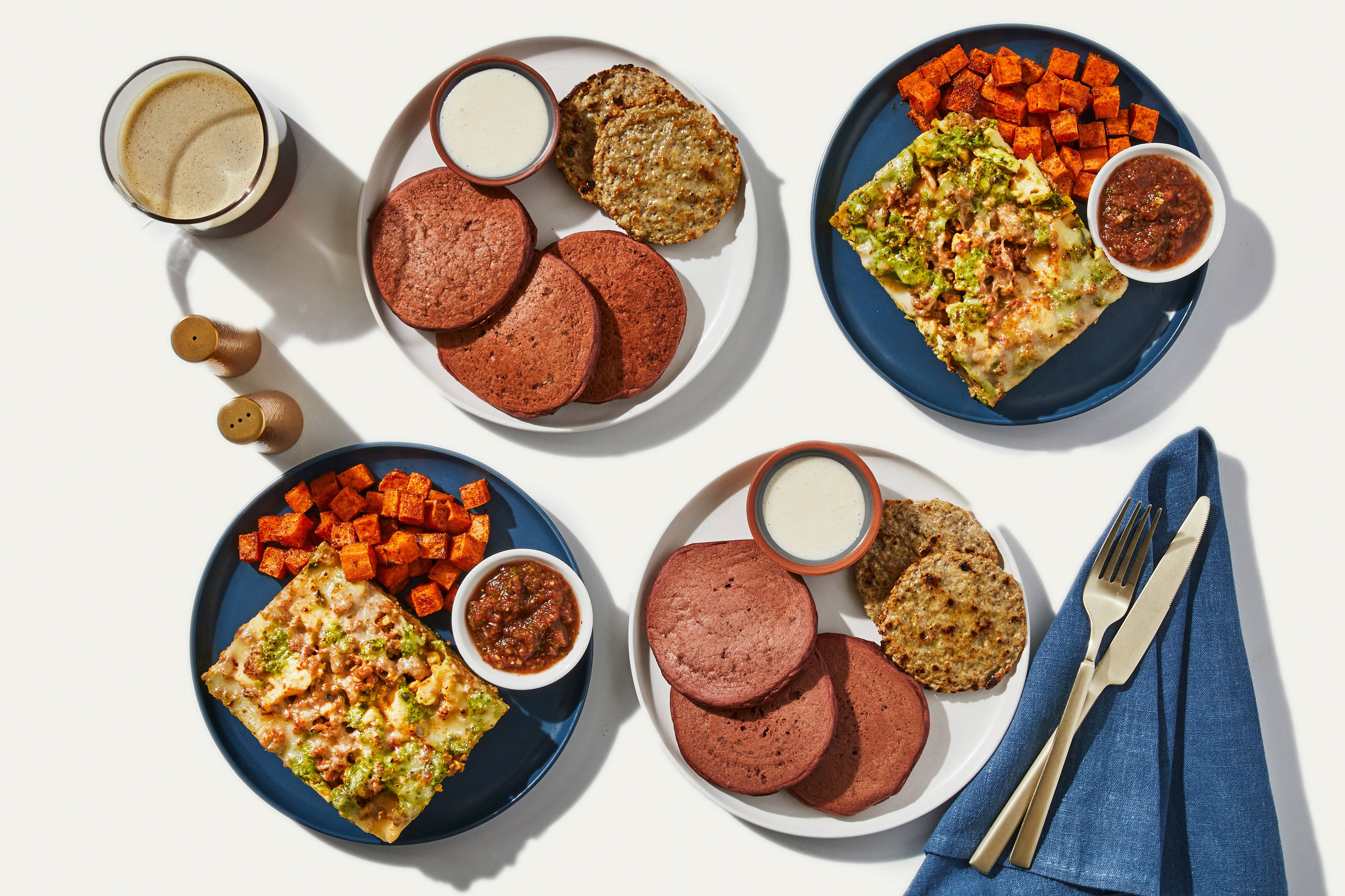 Breakfast Bundle - Red Velvet Pancakes & Breakfast Tostada Bake
