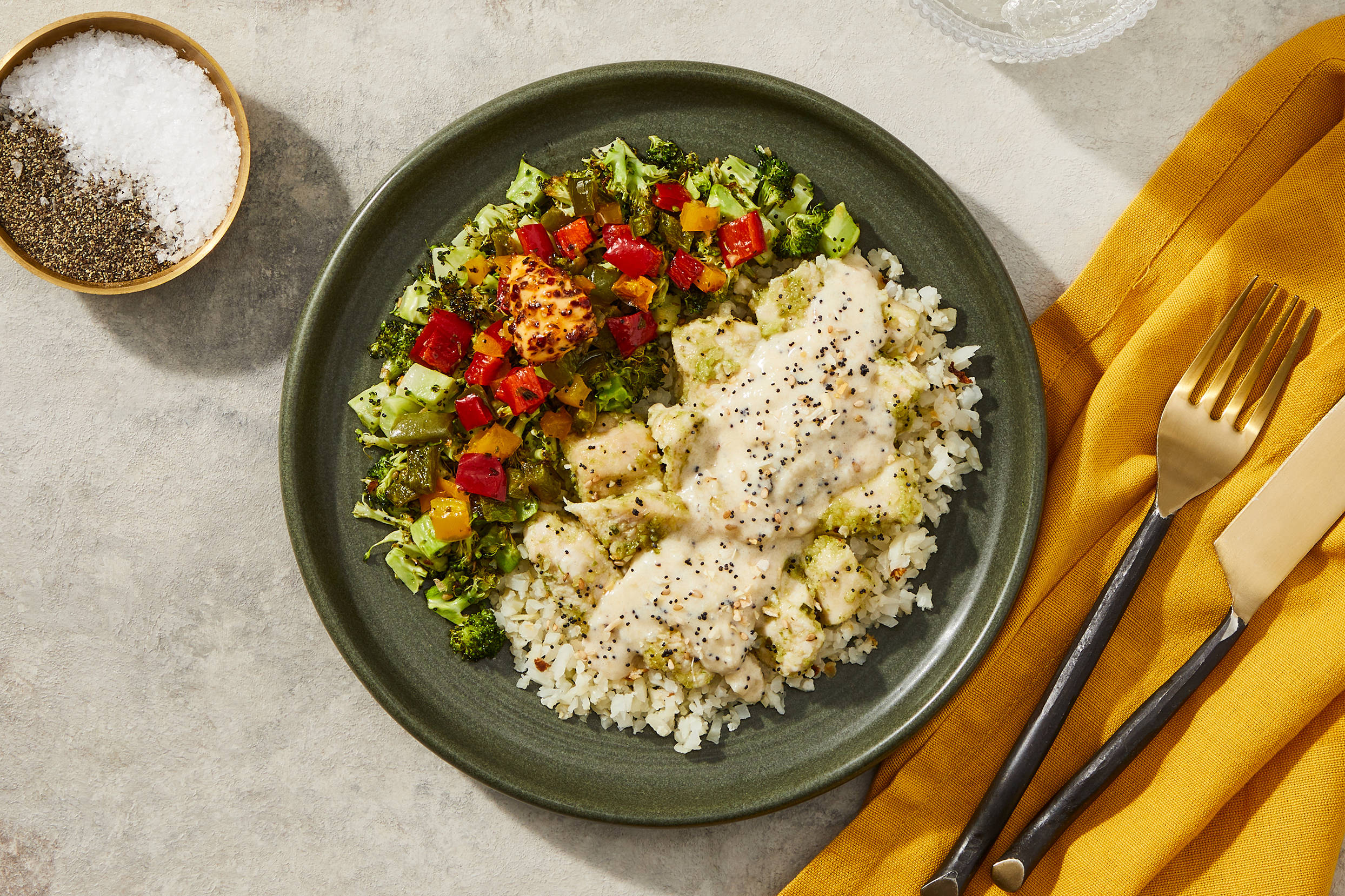 Everything-Seasoned Creamy Chicken