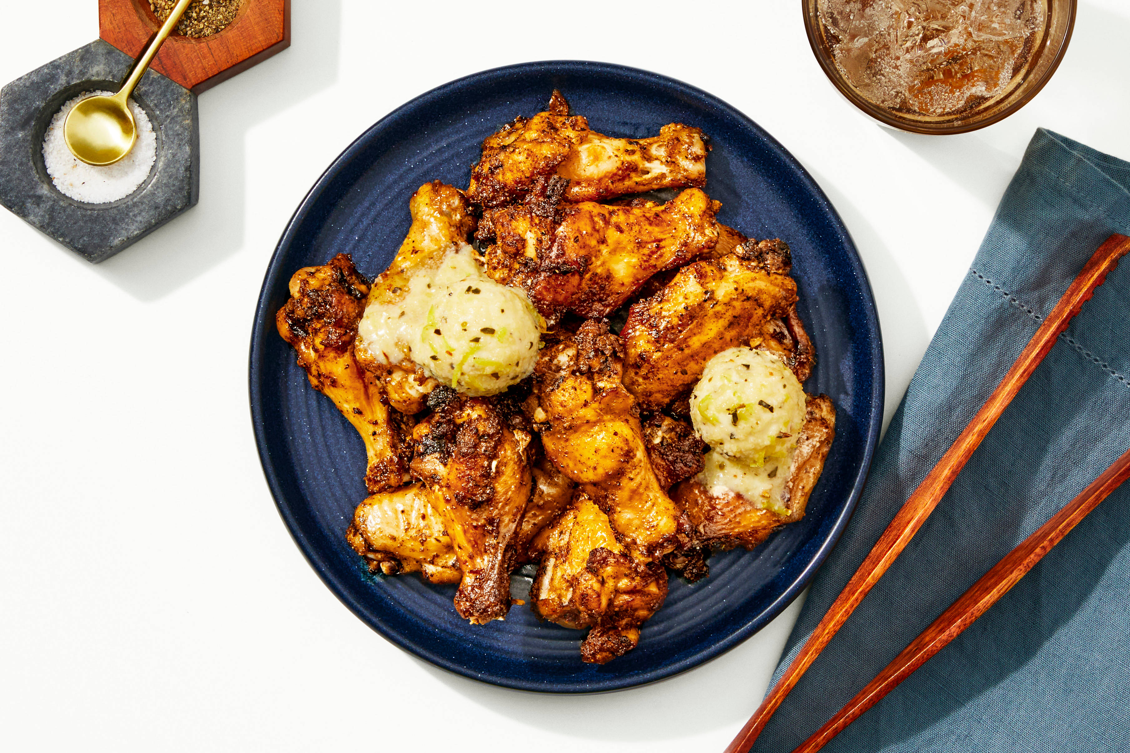 Parmesan Garlic Chicken Wings