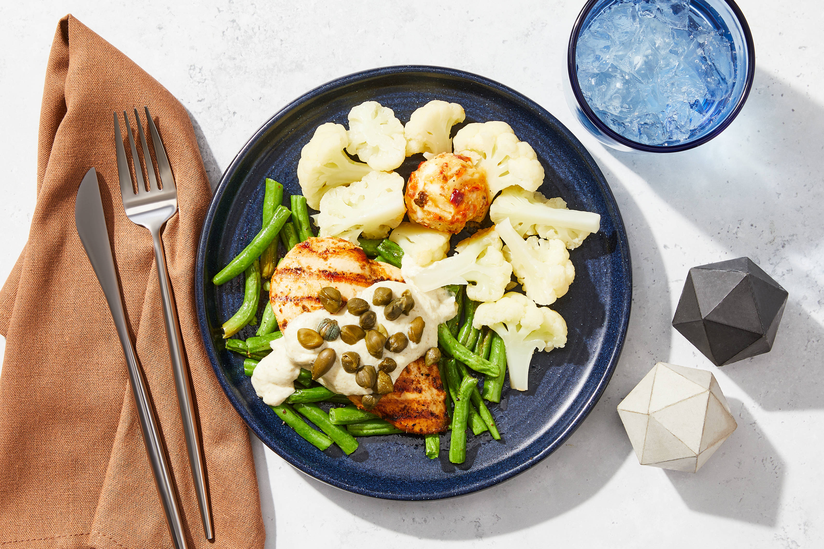 Creamy Lemon Caper Chicken W05