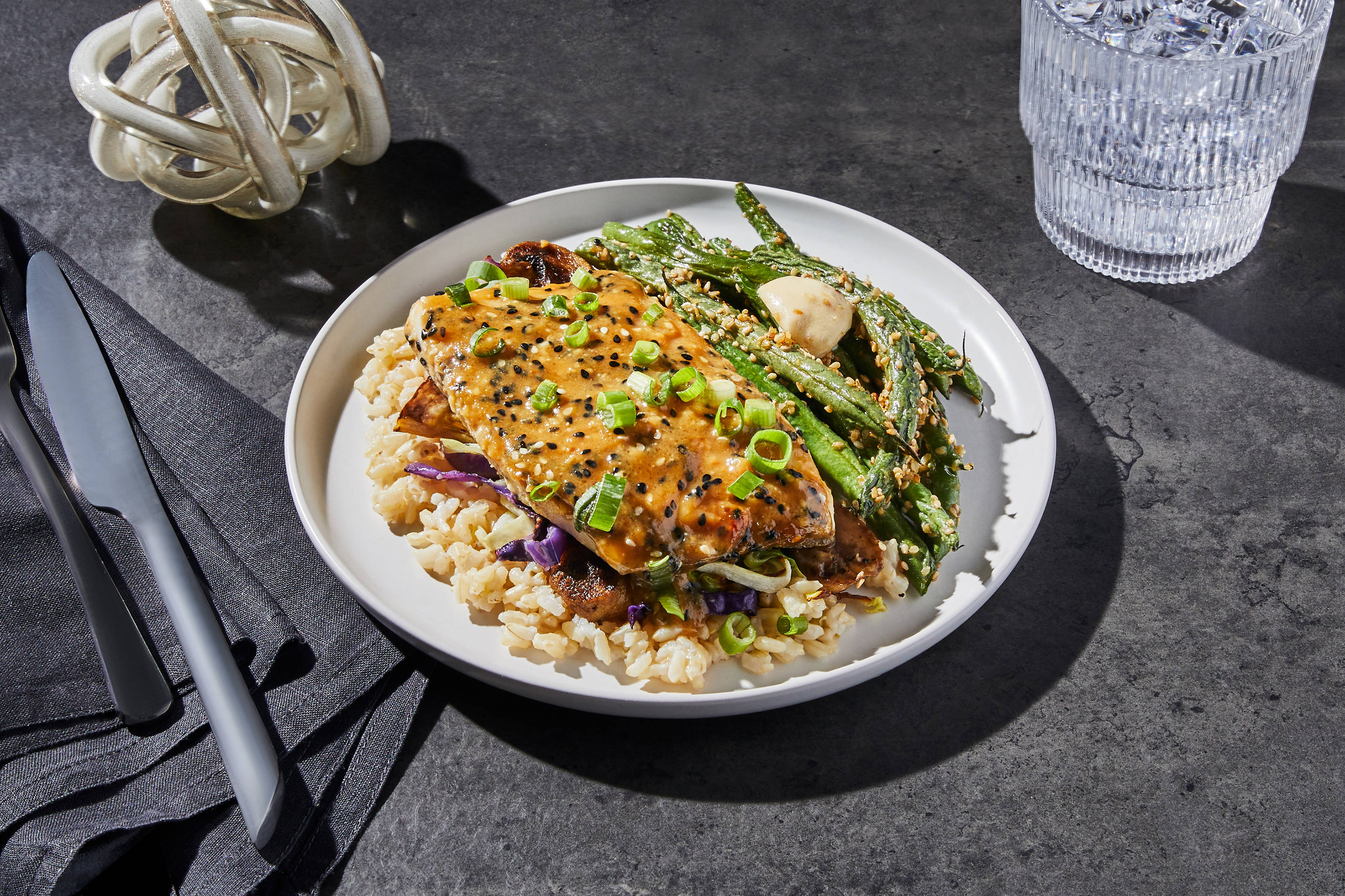 Miso Barramundi & Purple Cabbage