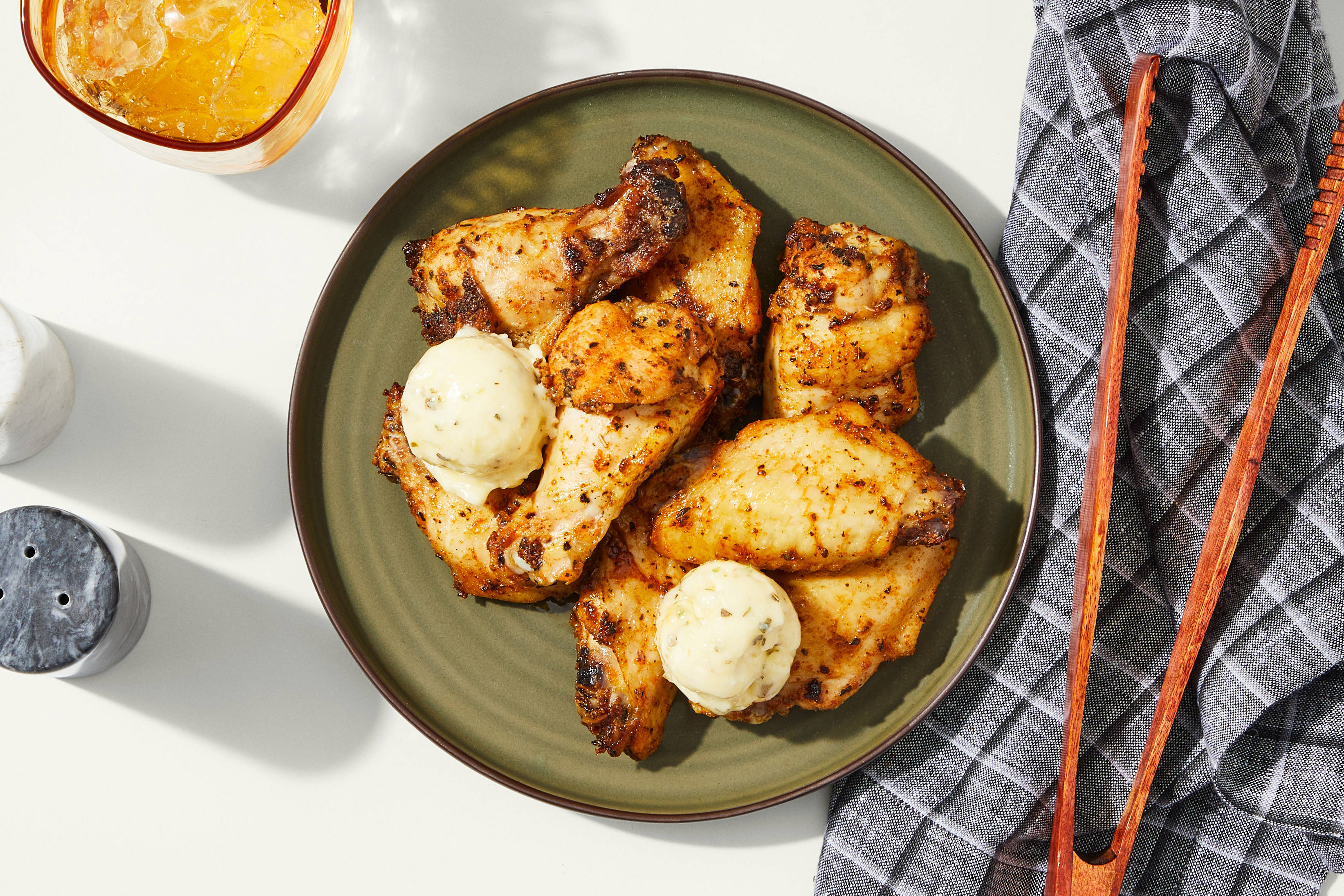 Parmesan Garlic Chicken Wings