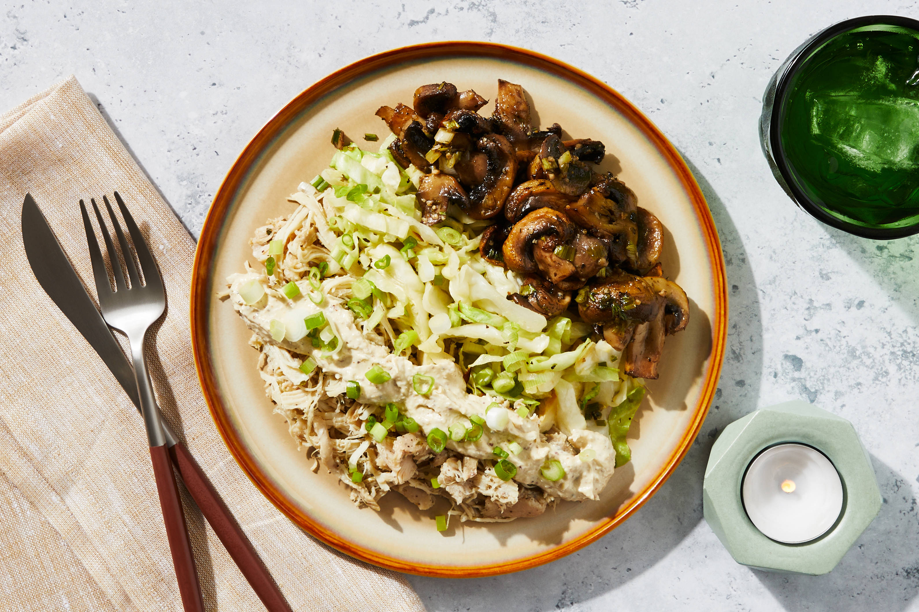 Dijon Cream Chicken Thighs