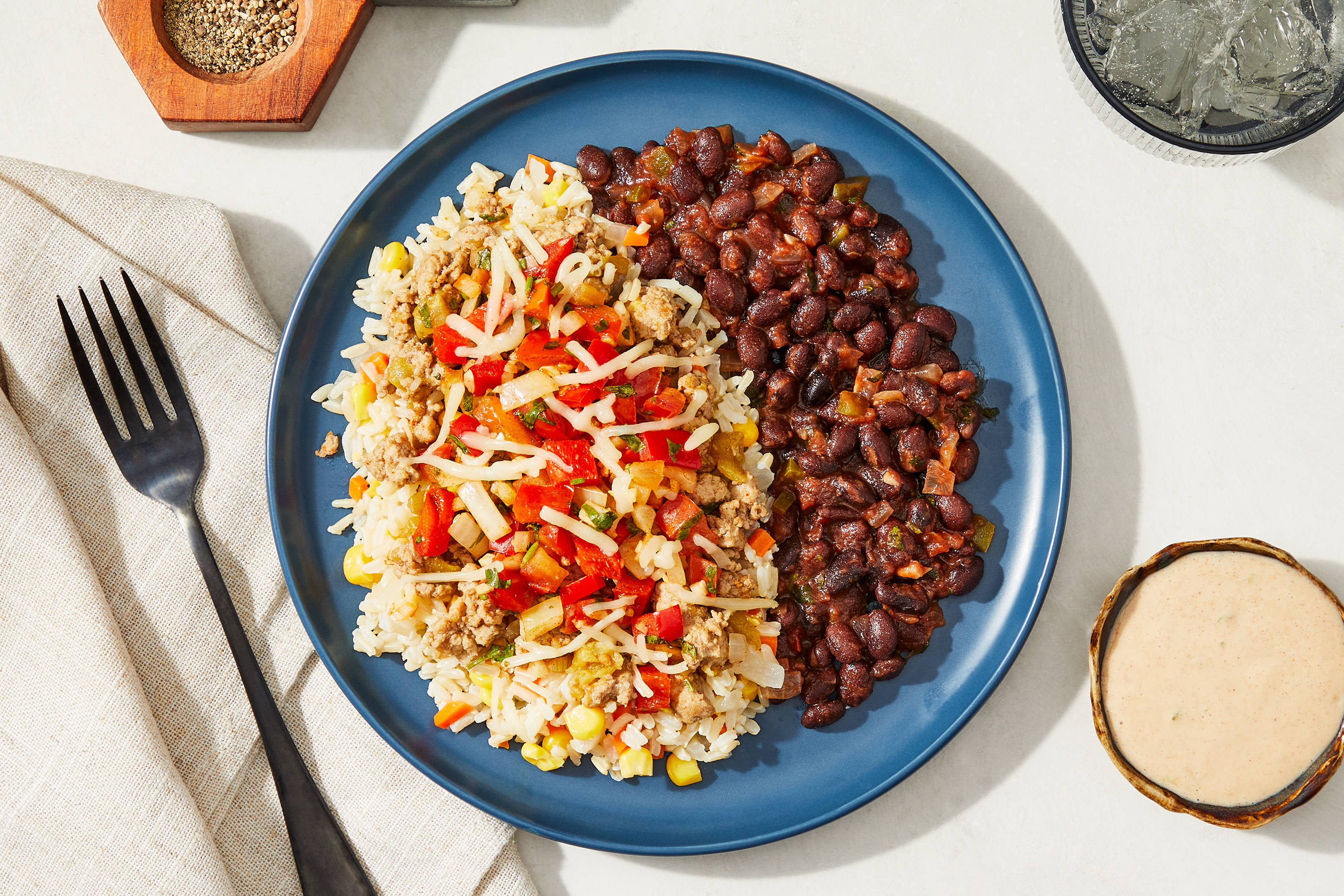 Green Chile Pork & Pico de Gallo Bowl