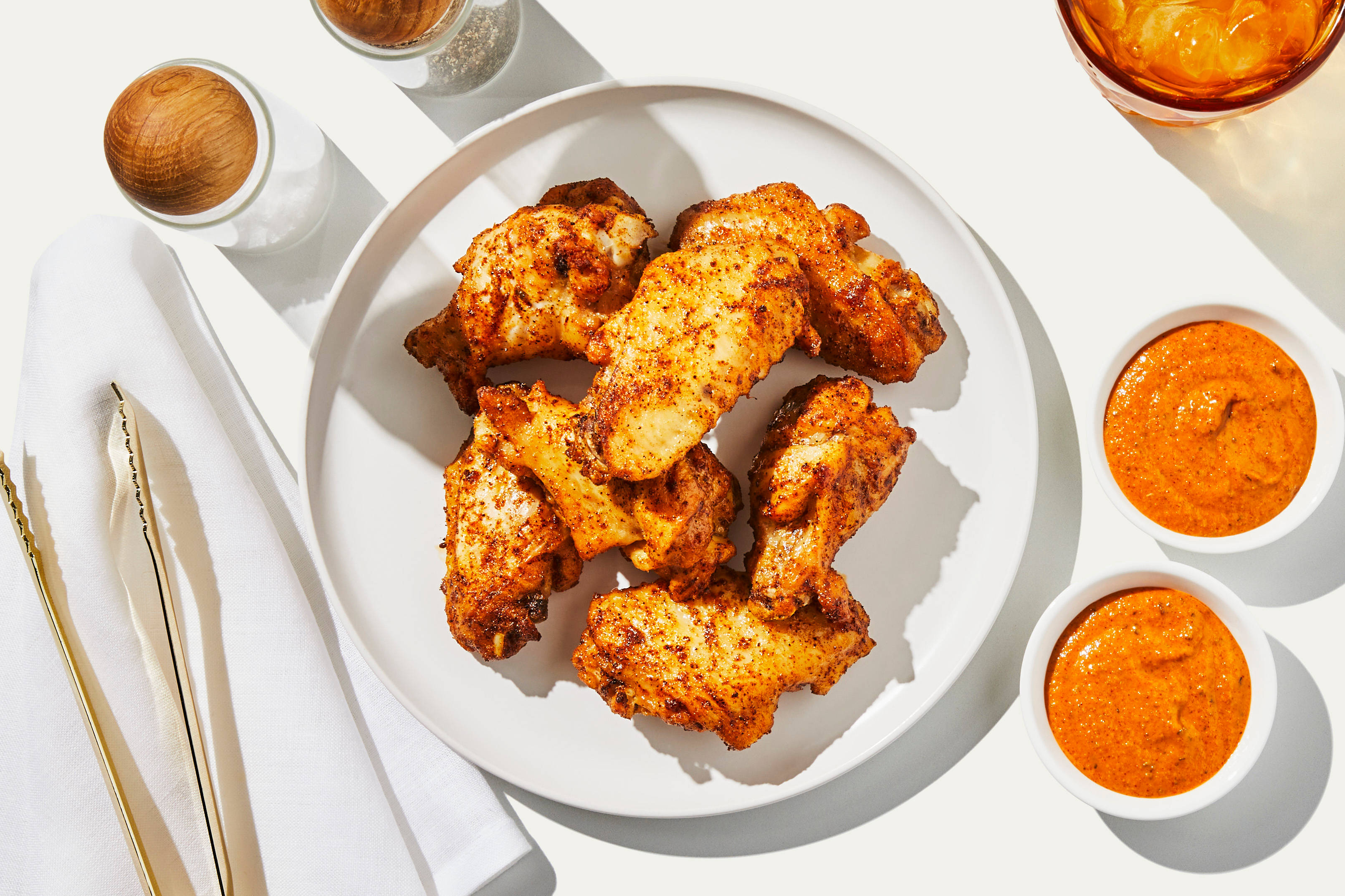 Ancho & Roasted Garlic Chicken Wings 