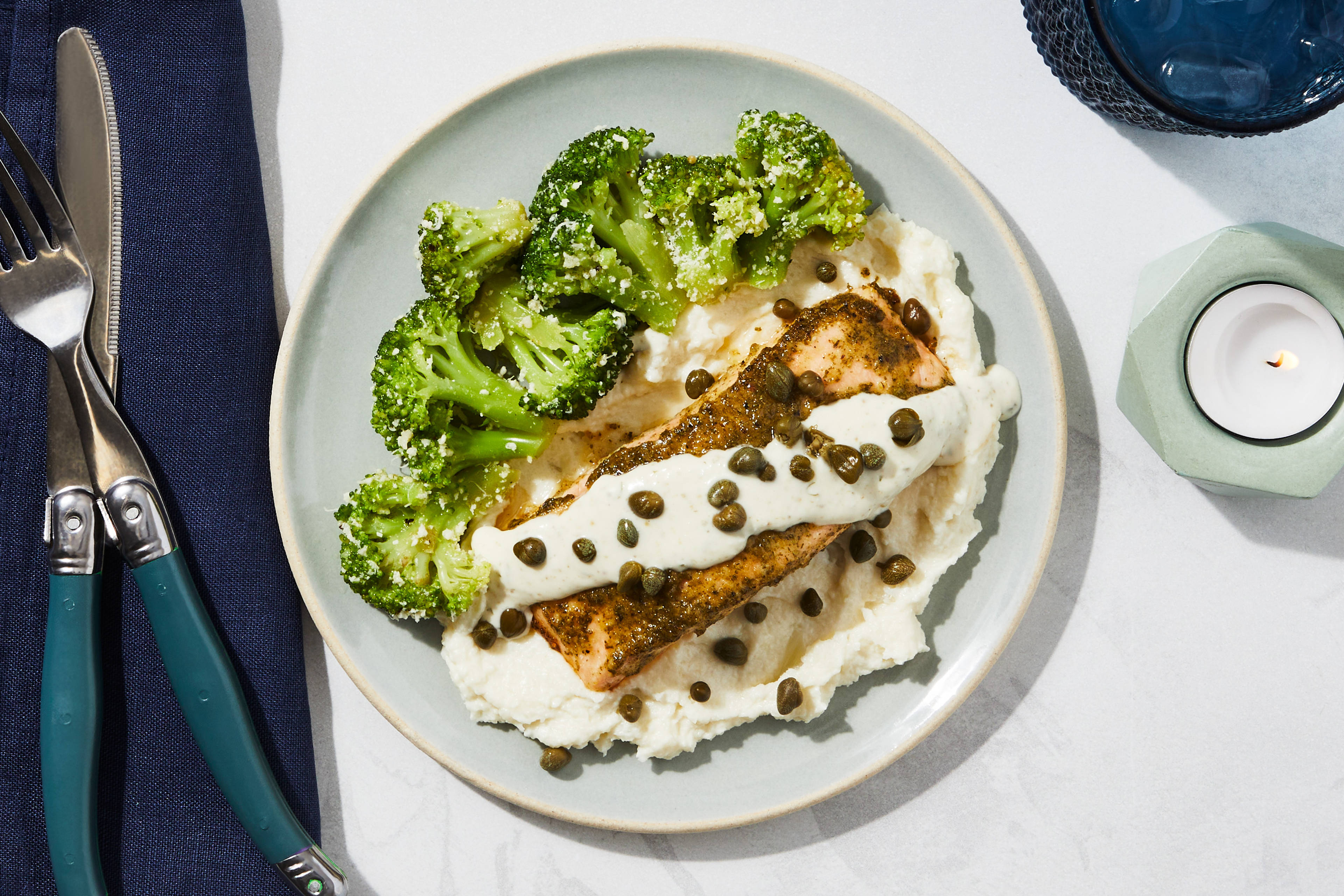 Salmon Piccata