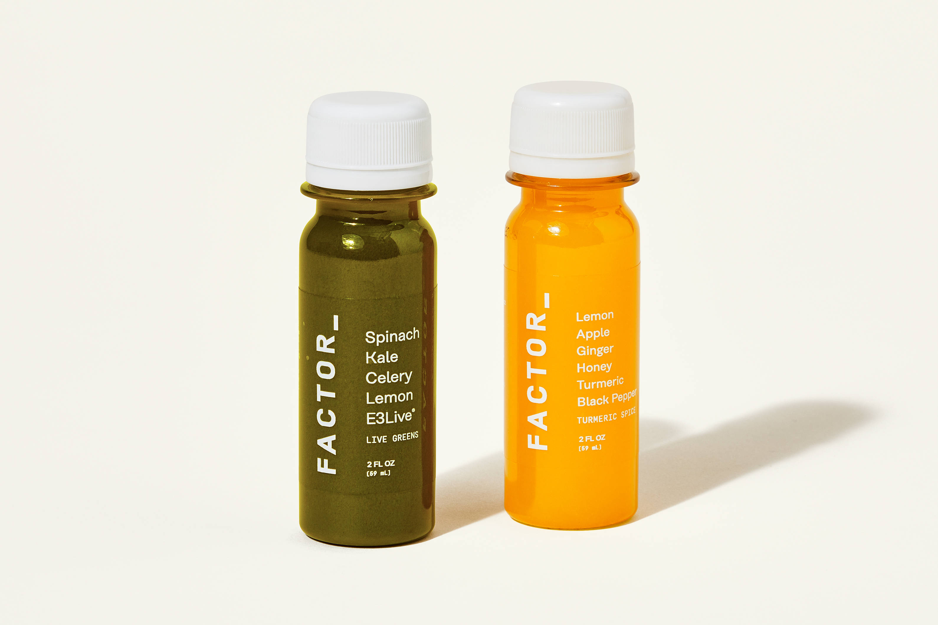 Turmeric Spice & Live Greens Wellness Shots