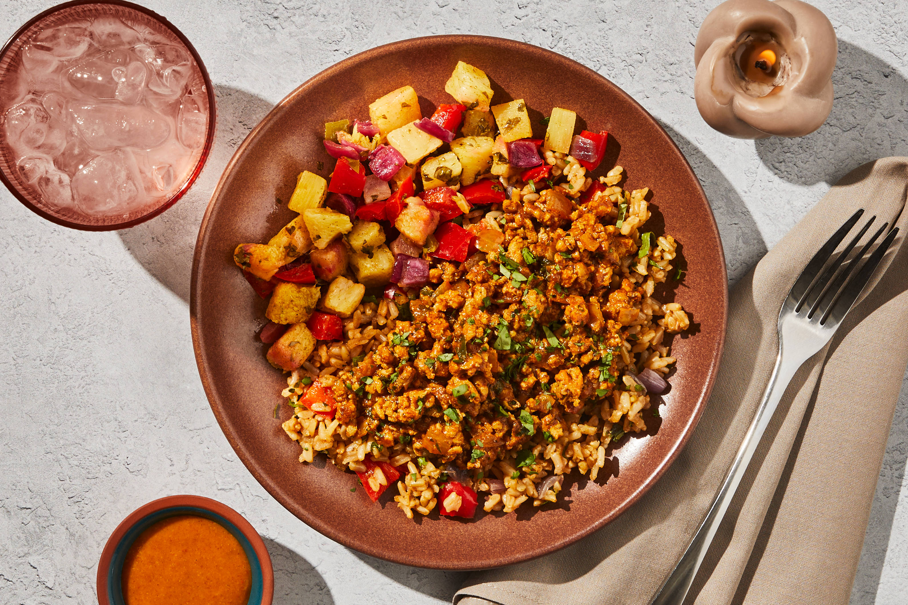 Ground Pork Al Pastor