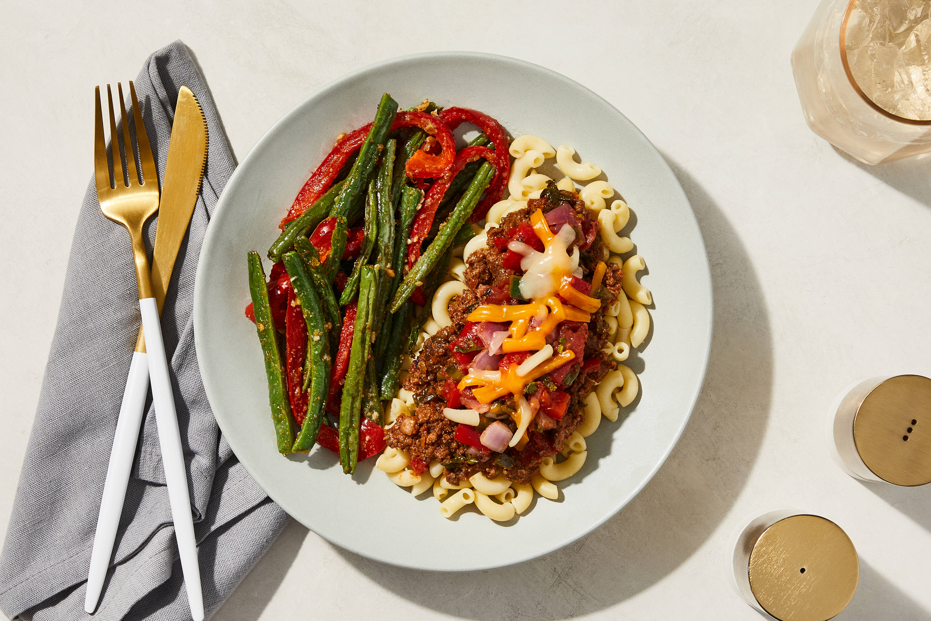 Southwestern-Style Beef & Macaroni