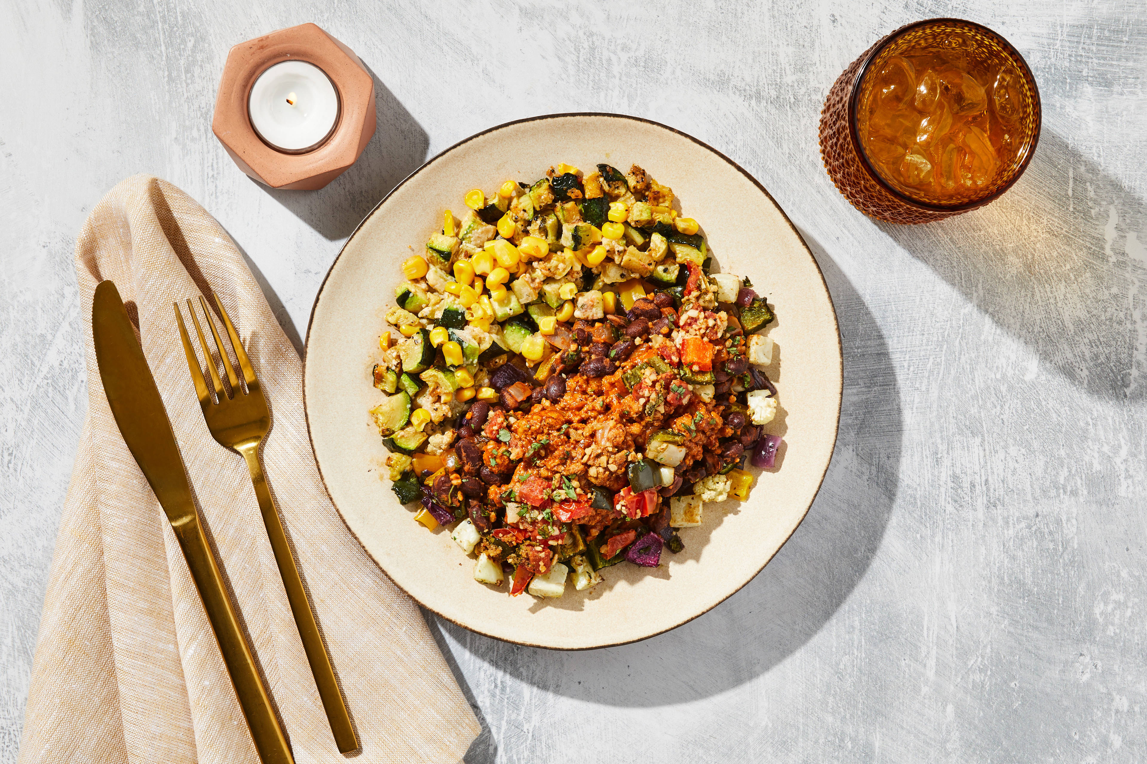 Chorizo & Poblano Pico Bowl