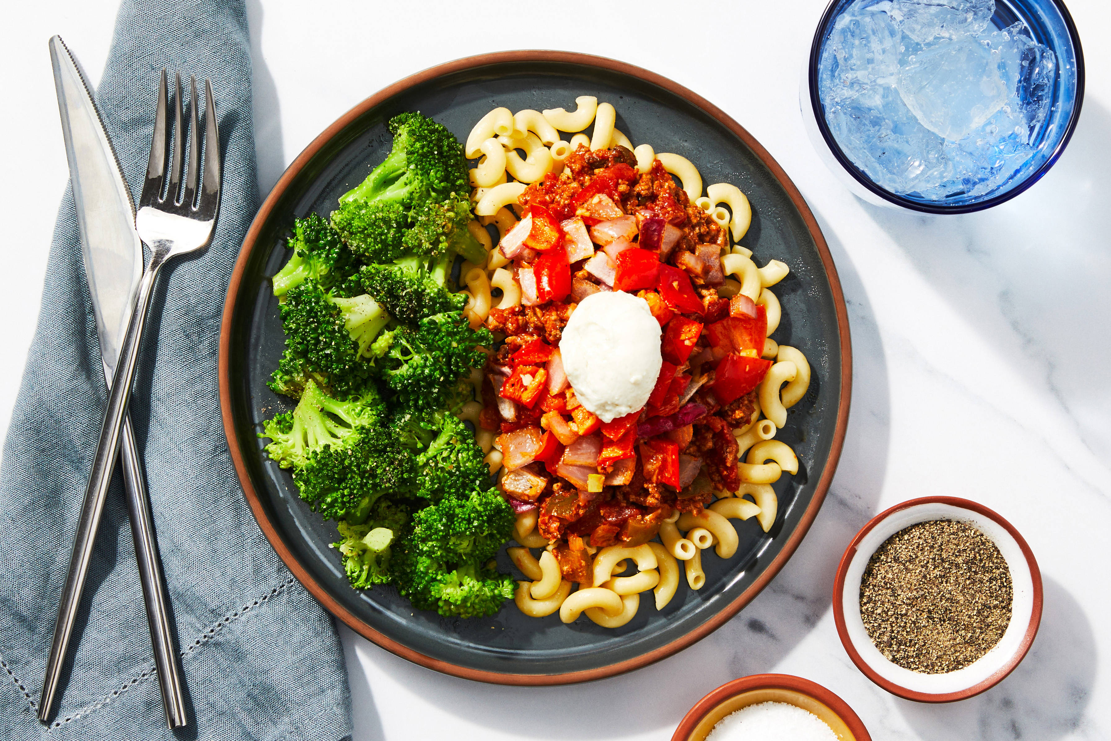 Paprika-Bell Pepper & Ground Beef Macaroni