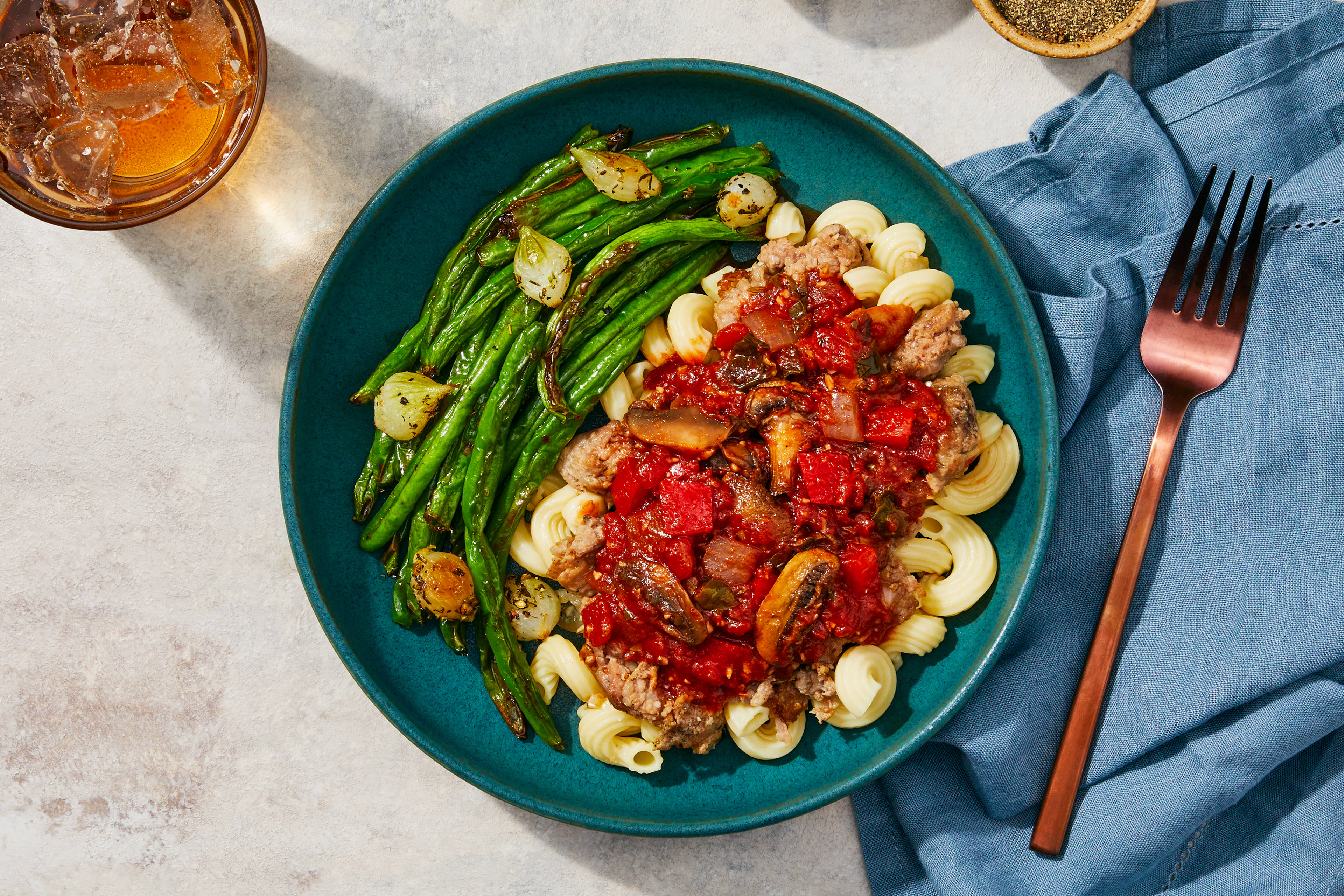 Spicy Pork Bolognese & Cavatappi