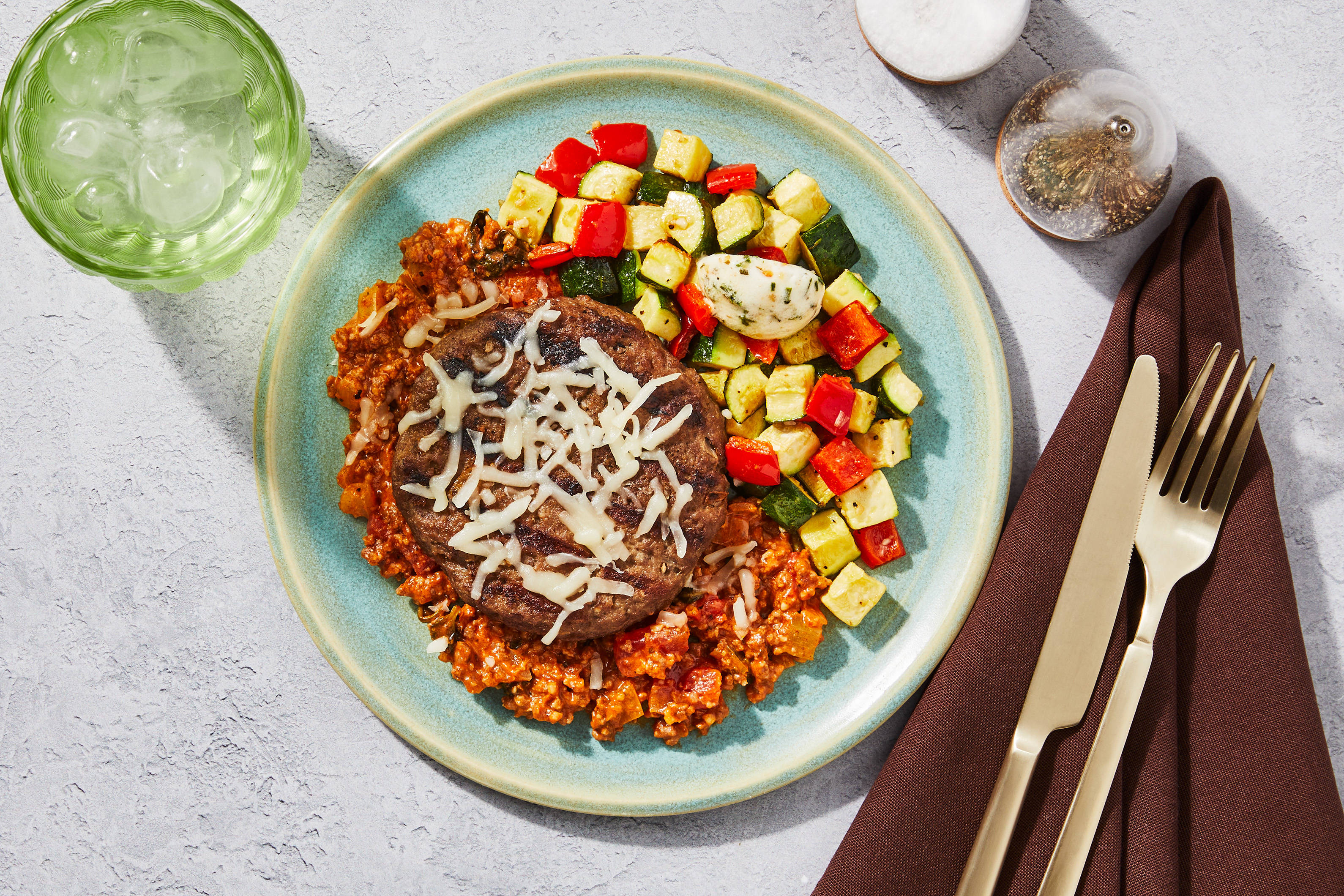 Burger Bolognese