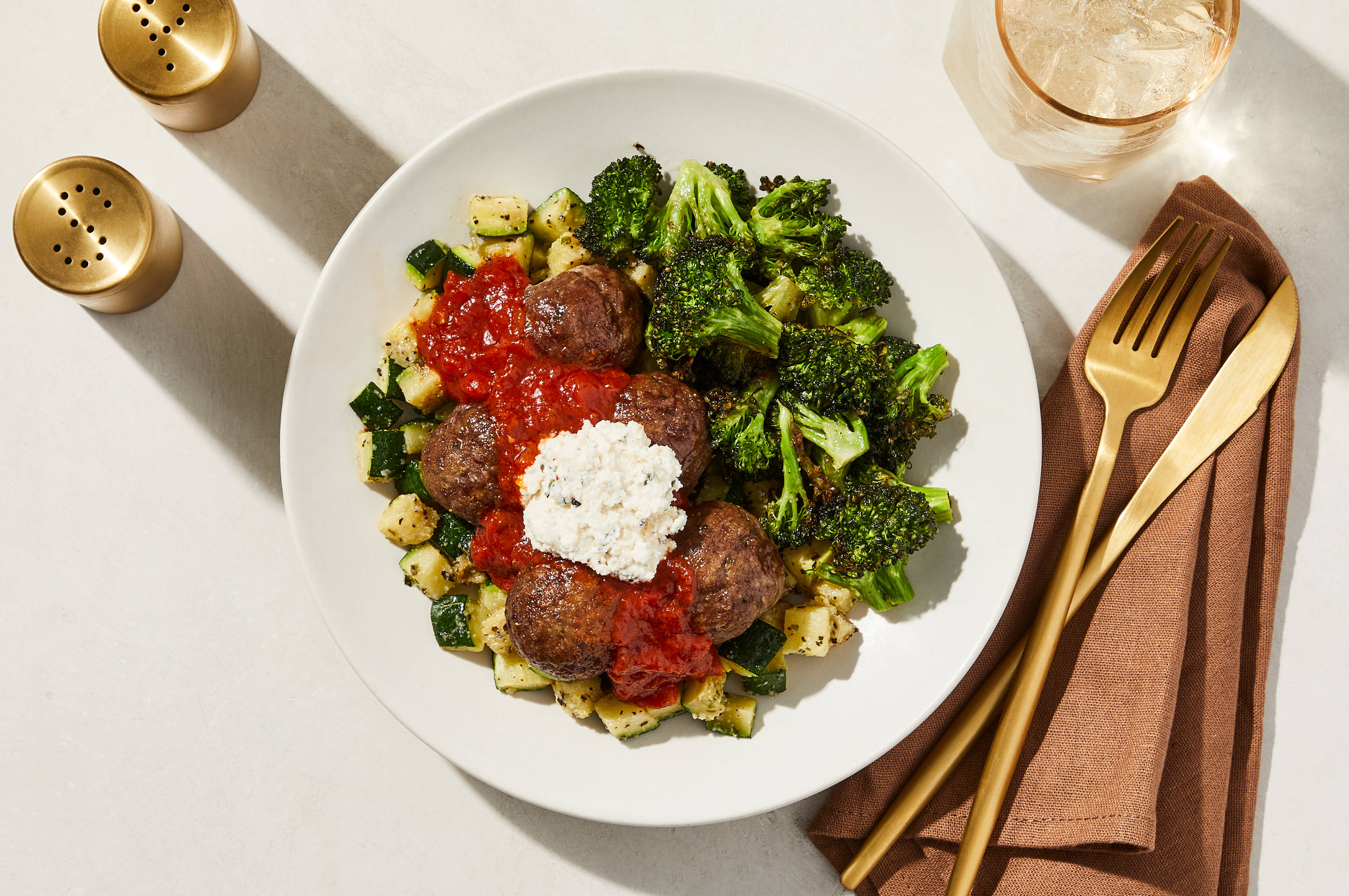Ricotta Beef Meatballs