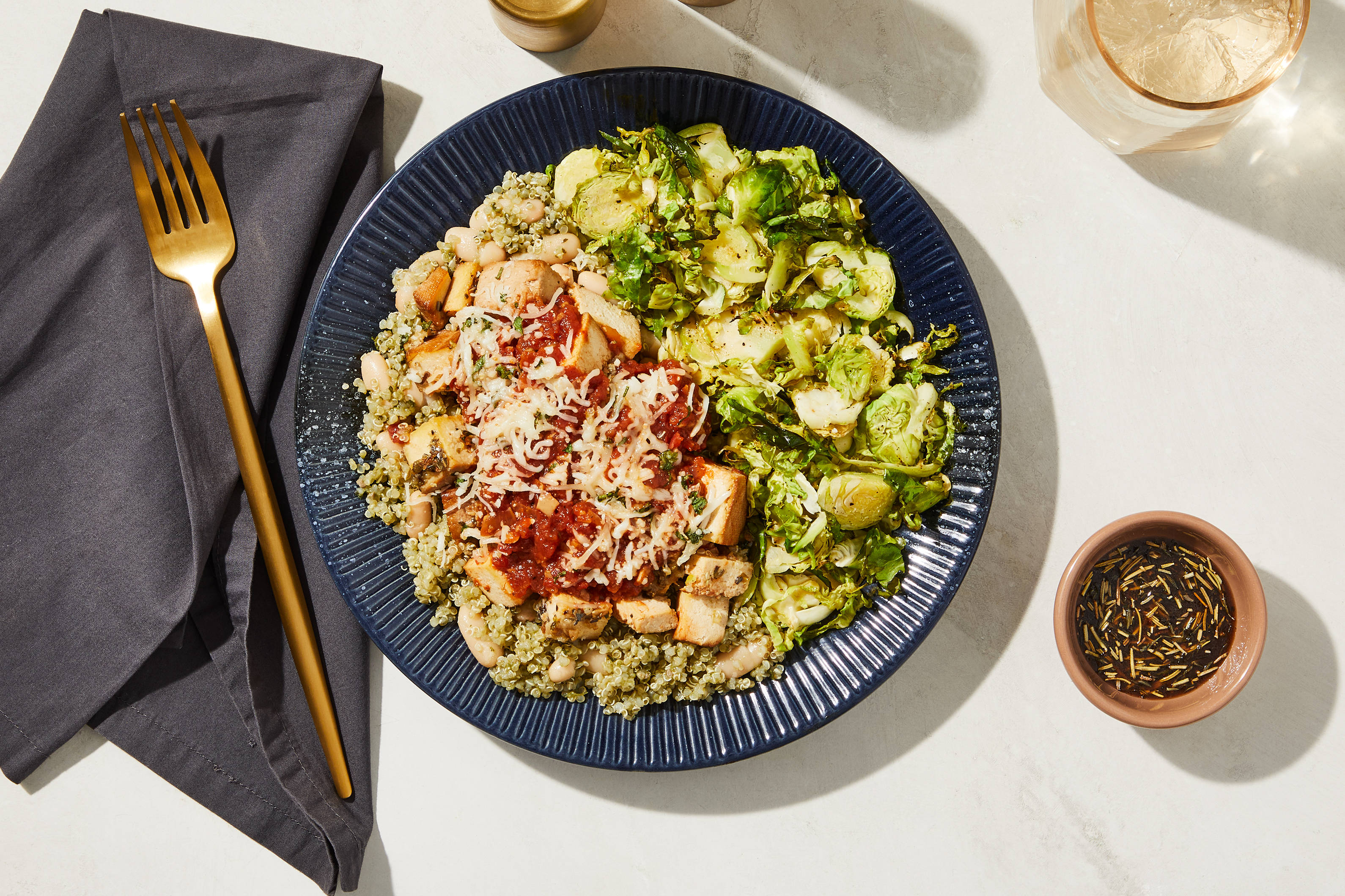 Smoky Marinara & Garlic Tofu