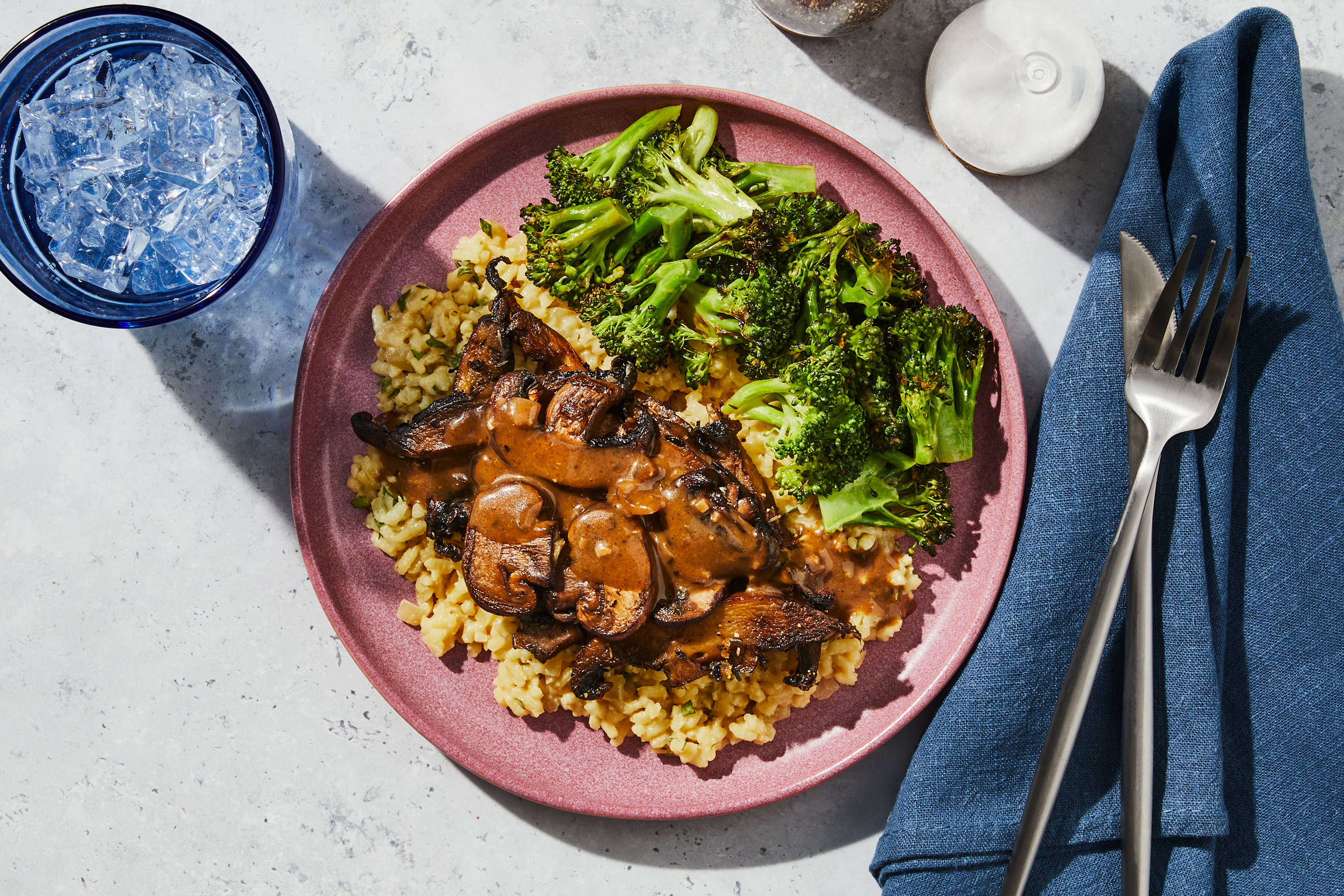 Marsala végane aux champignons
