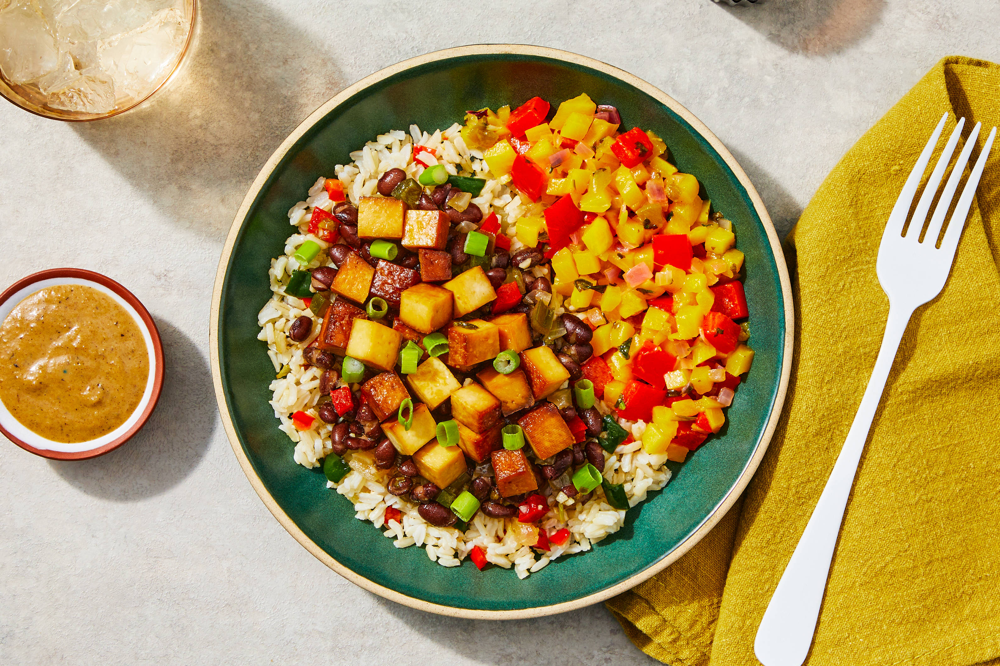 Caribbean Spiced Tofu