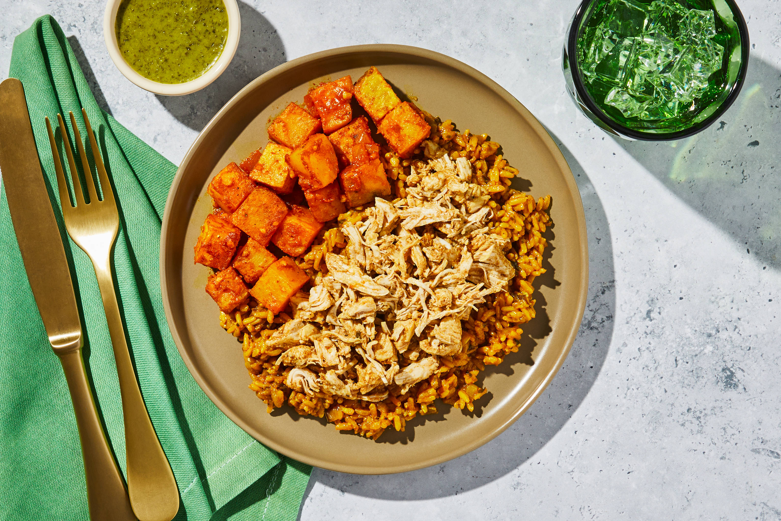 Tandoori Chicken & Rice