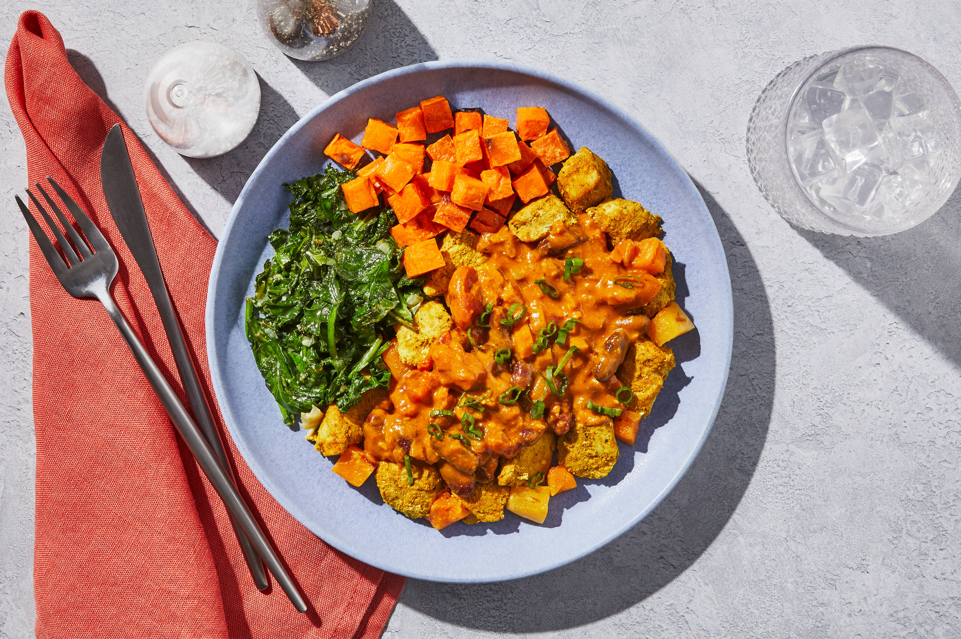 West African-Style Peanut Curry with Chicken