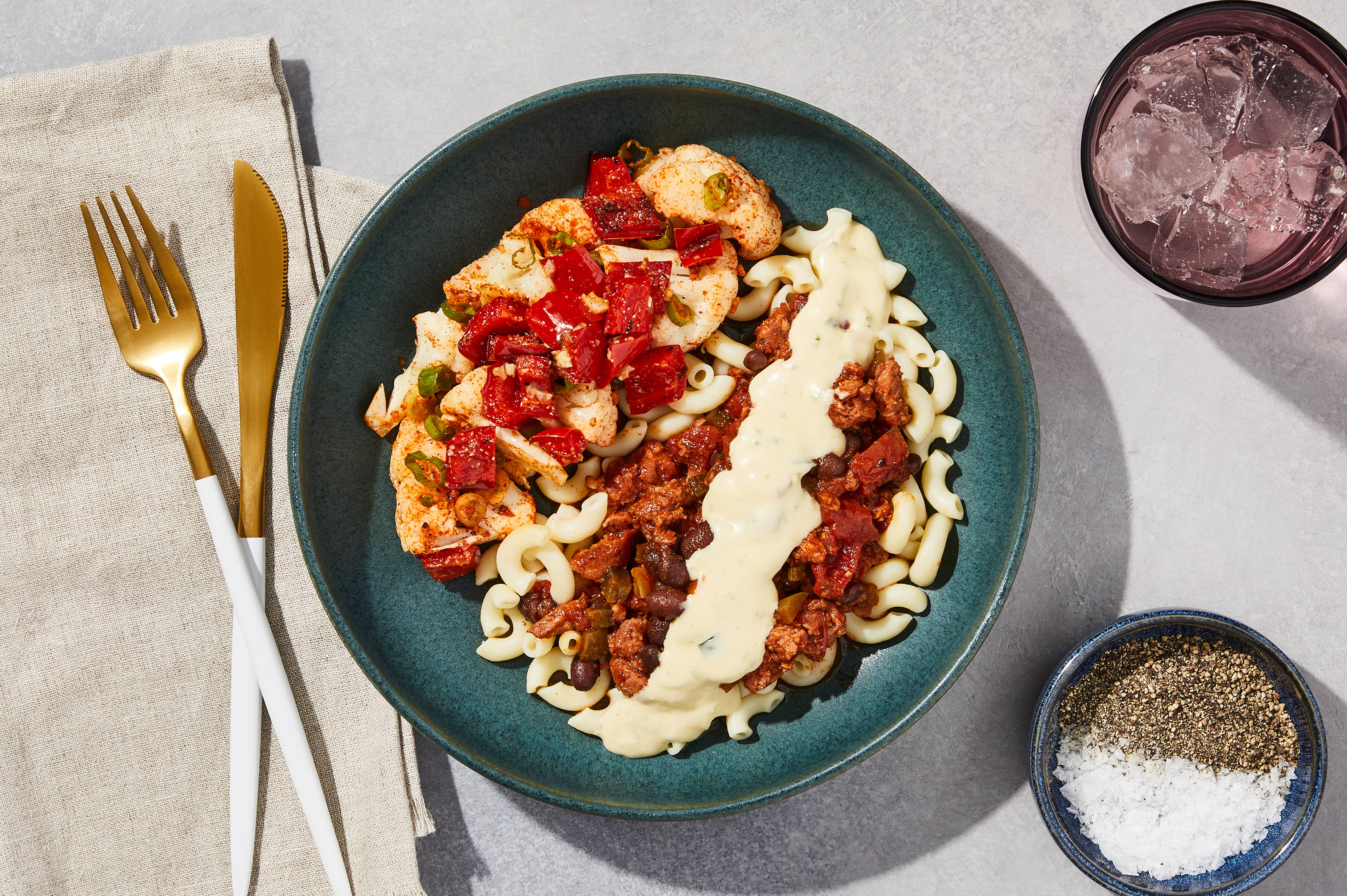 Chorizo & Poblano Chili Cheese Mac