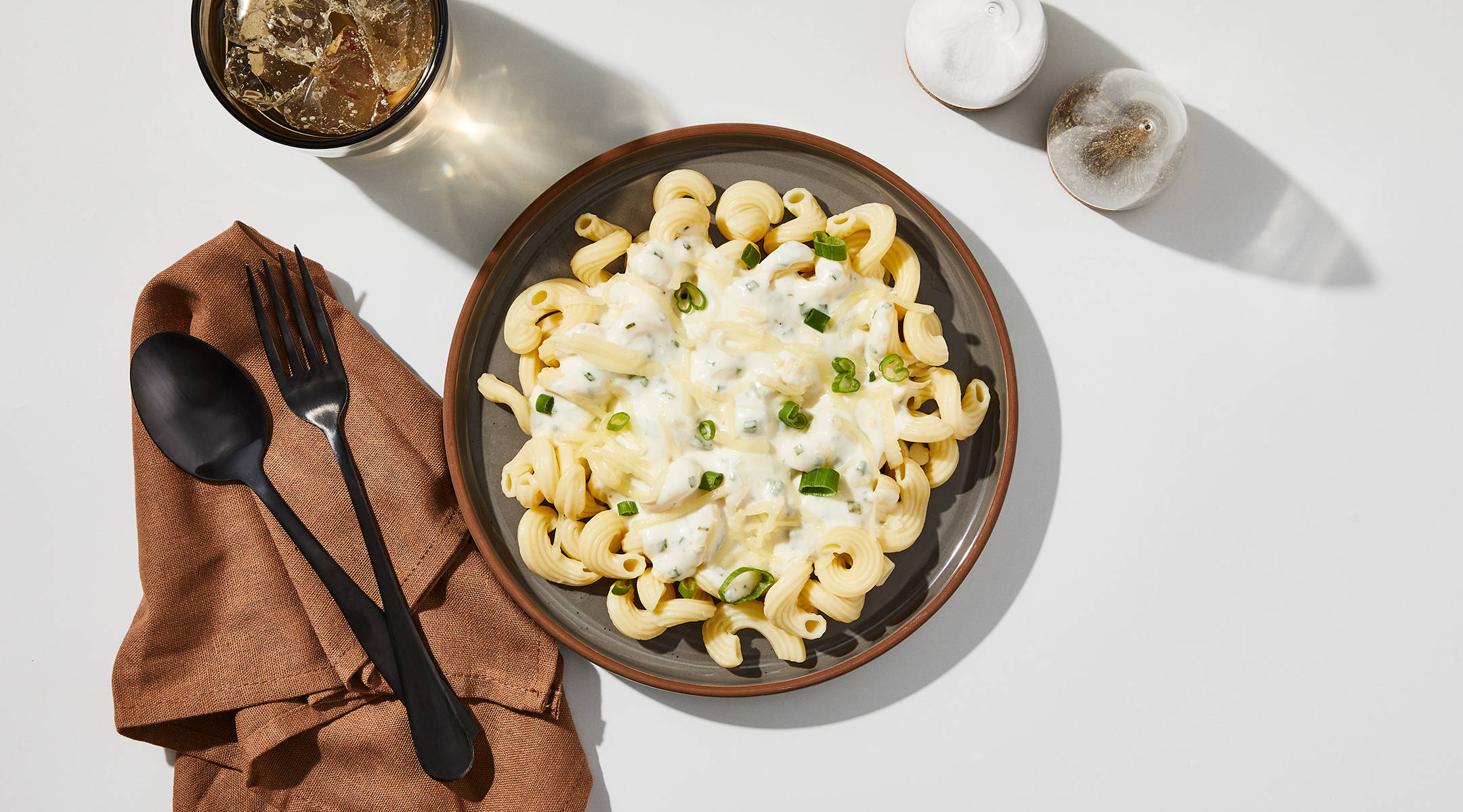 White Cheddar & Scallion Mac 'n' Cheese