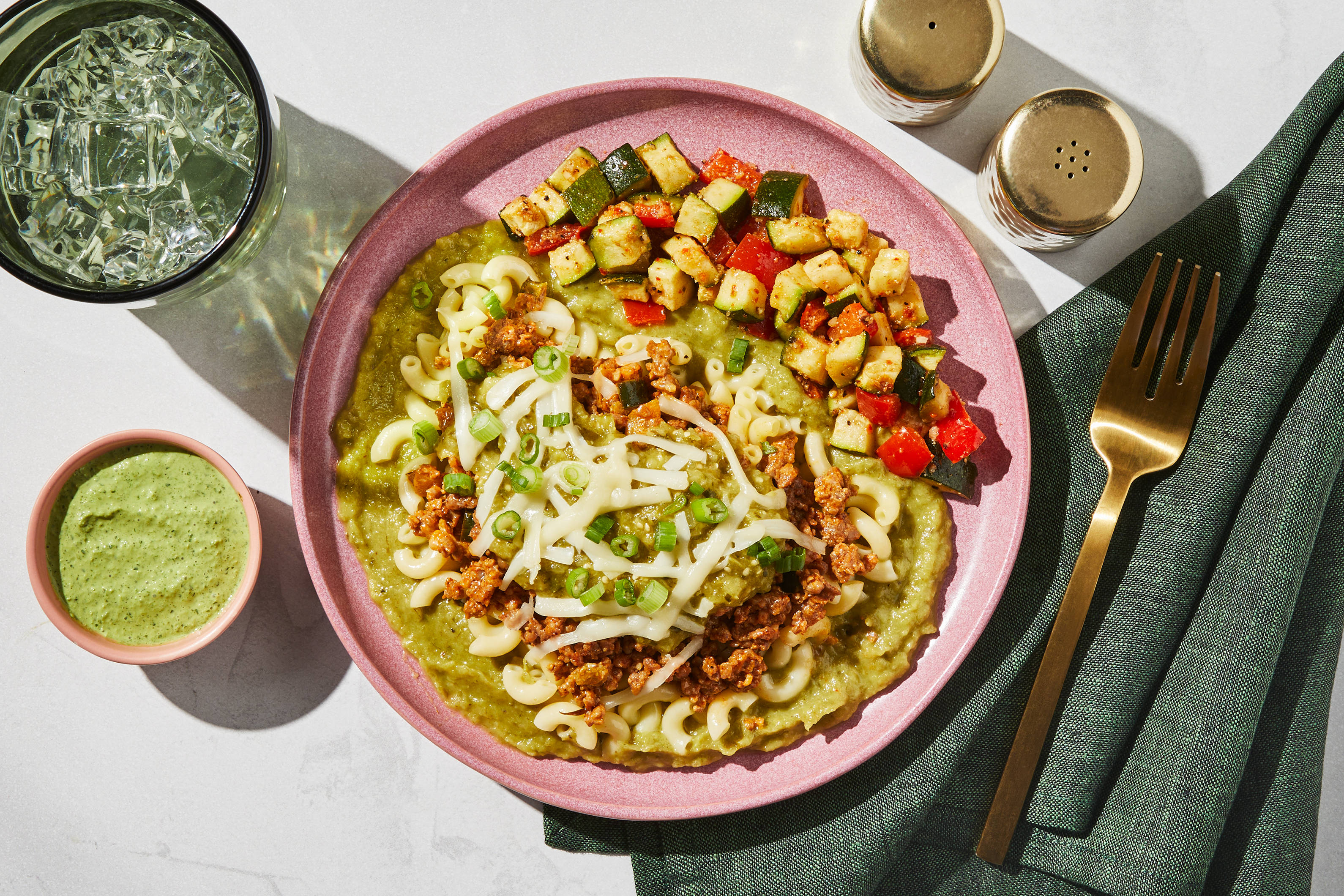 Chorizo Verde Taco Pasta