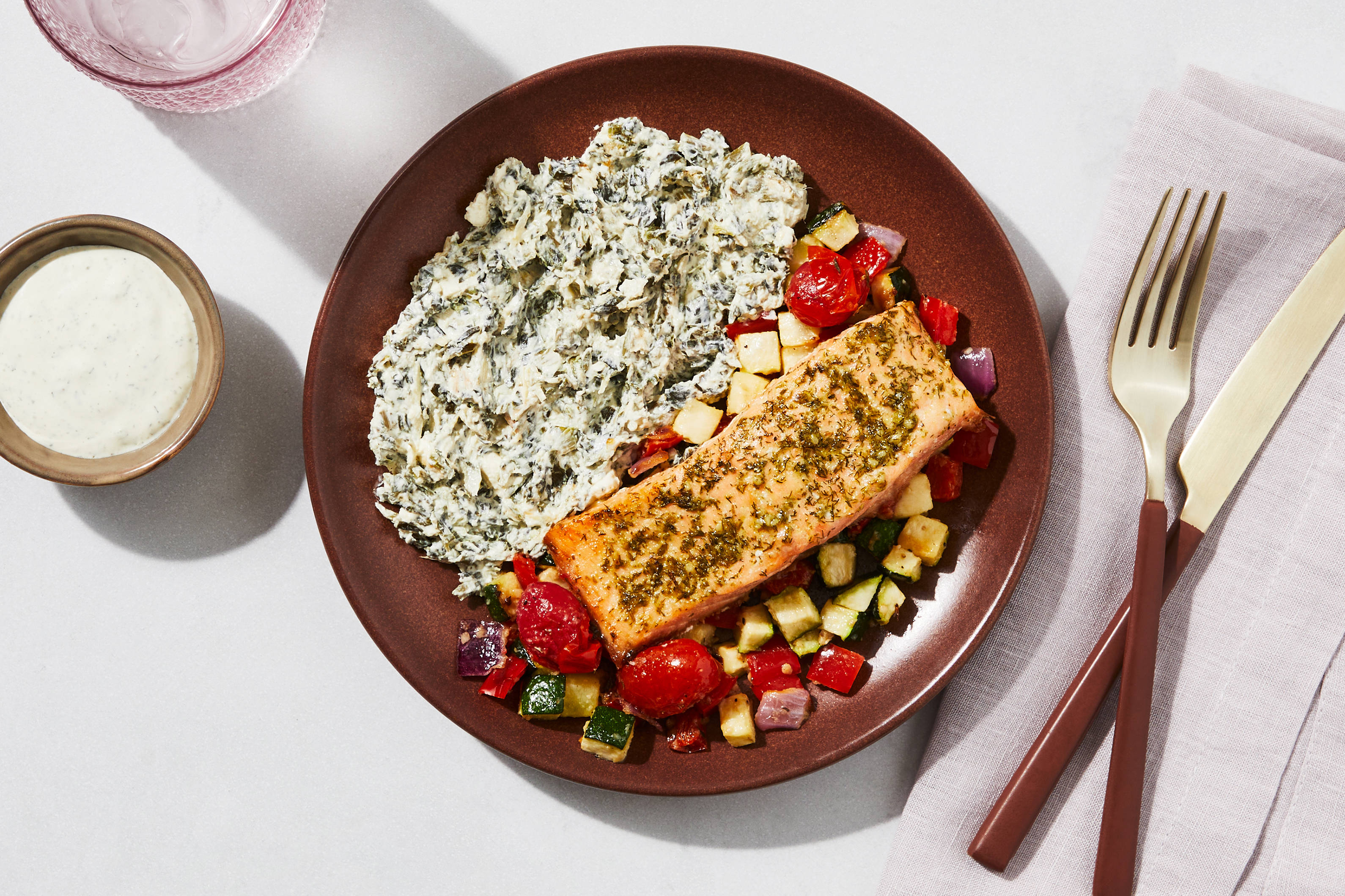 Greek Dill Salmon