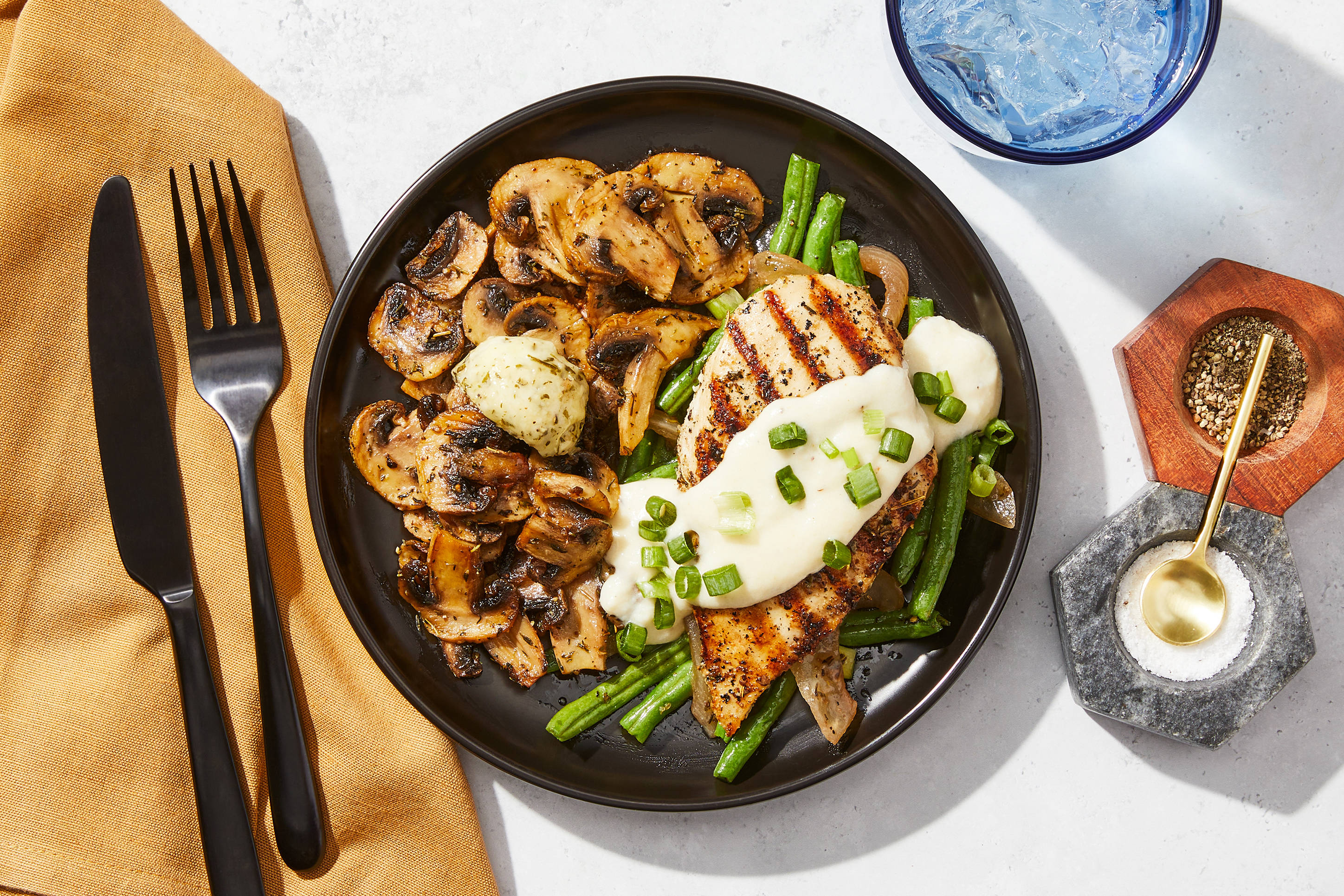 Caramelized Onion & Swiss Cream Chicken