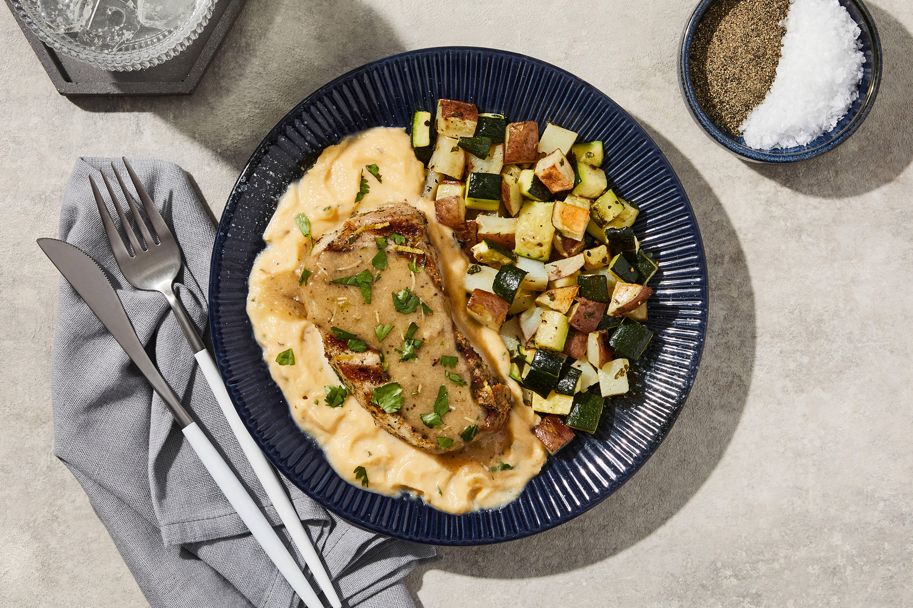 Rosemary Maple Grilled Pork Chop