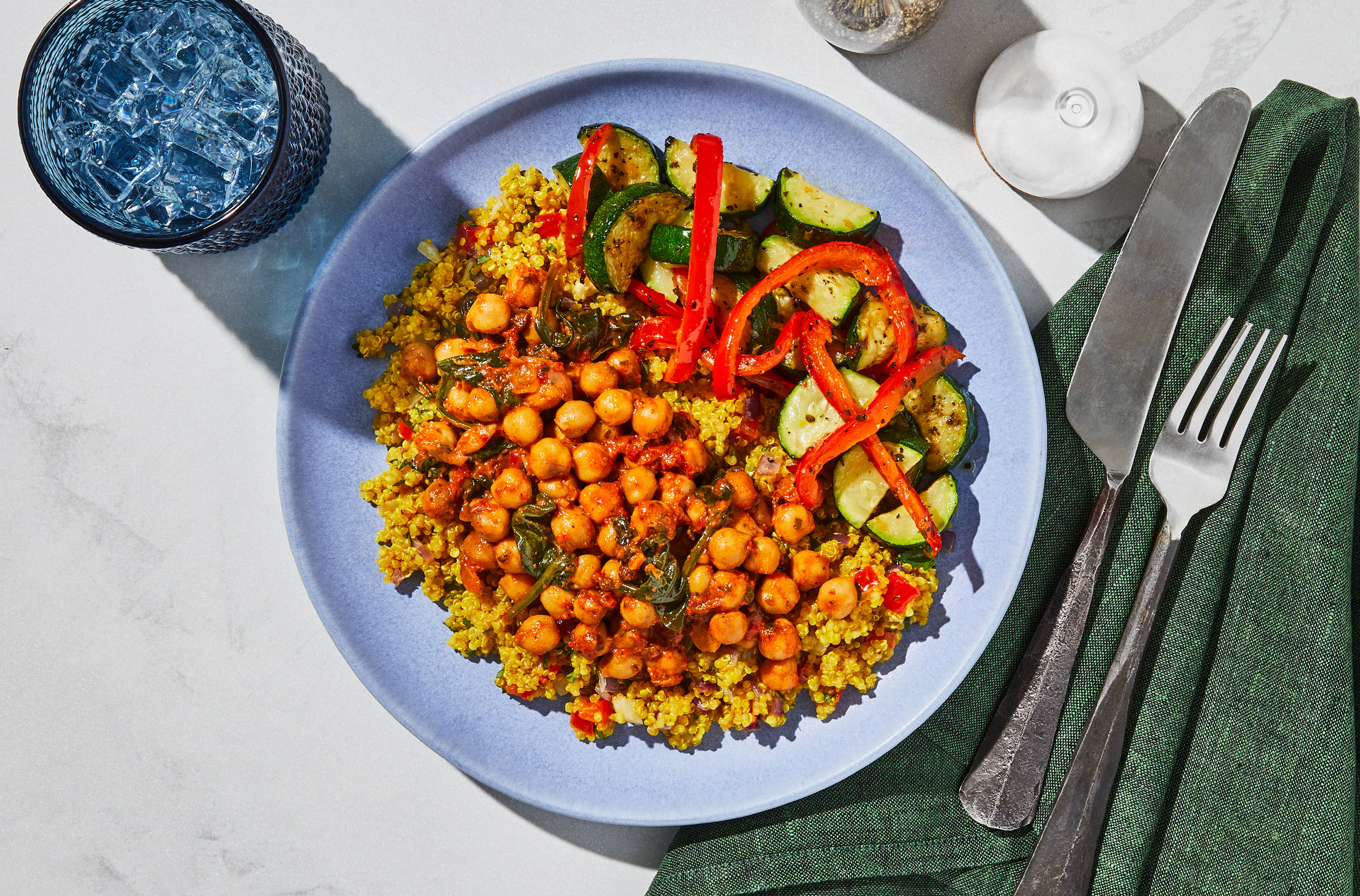 Tuscan-Style Chickpea Bowl