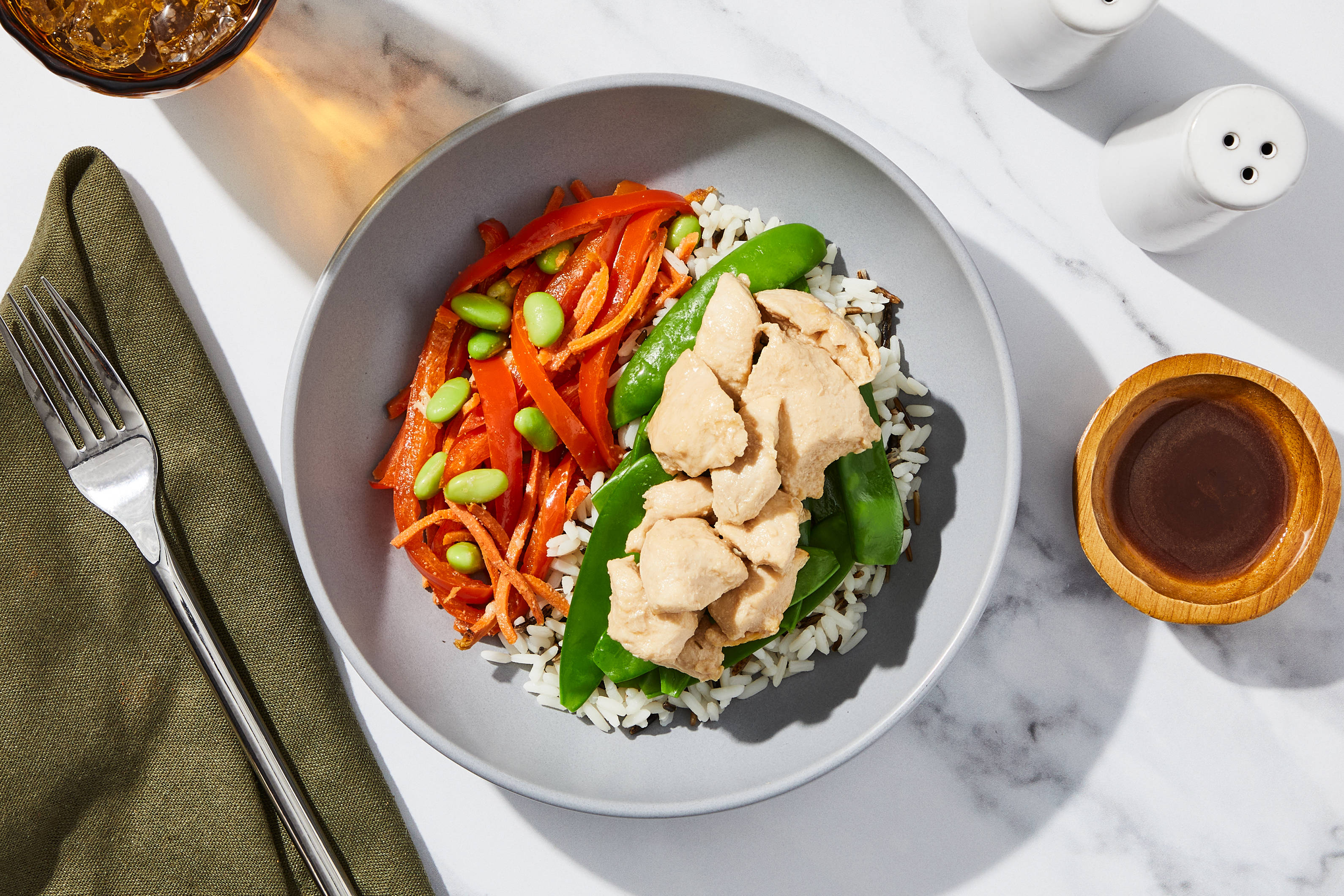 Honey Sesame Chicken Bowl