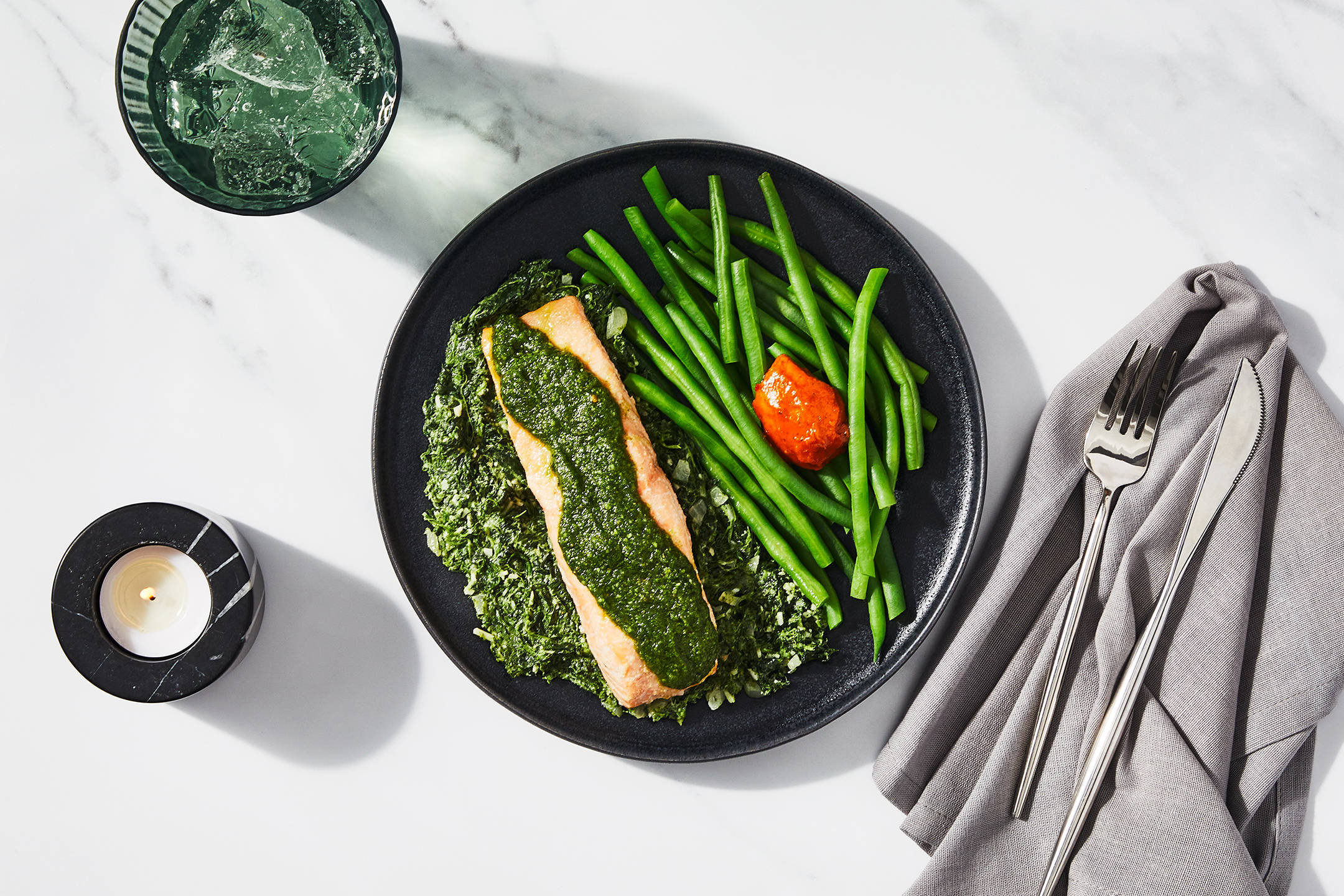 Pesto Salmon