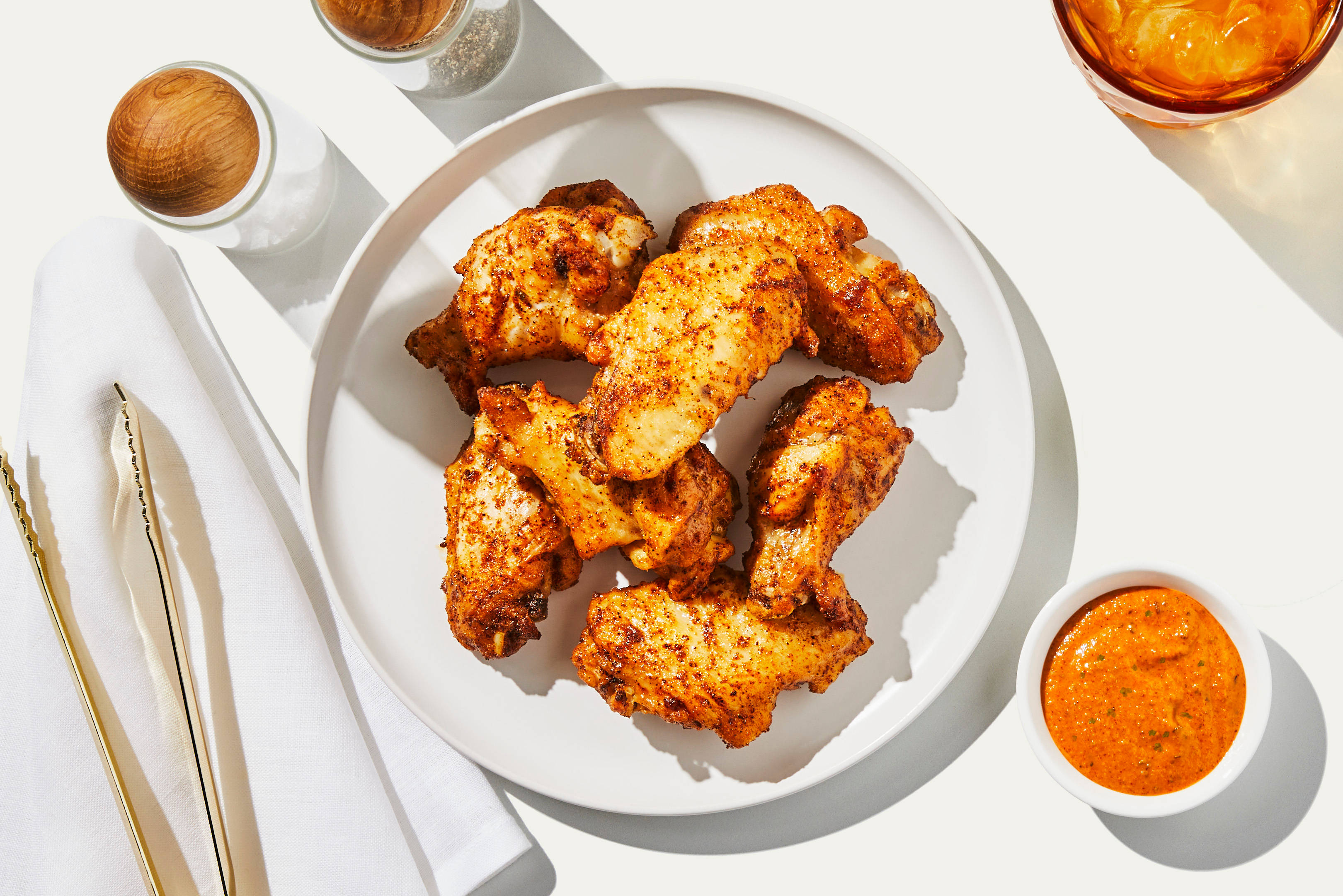 Ancho & Roasted Garlic Chicken Wings
